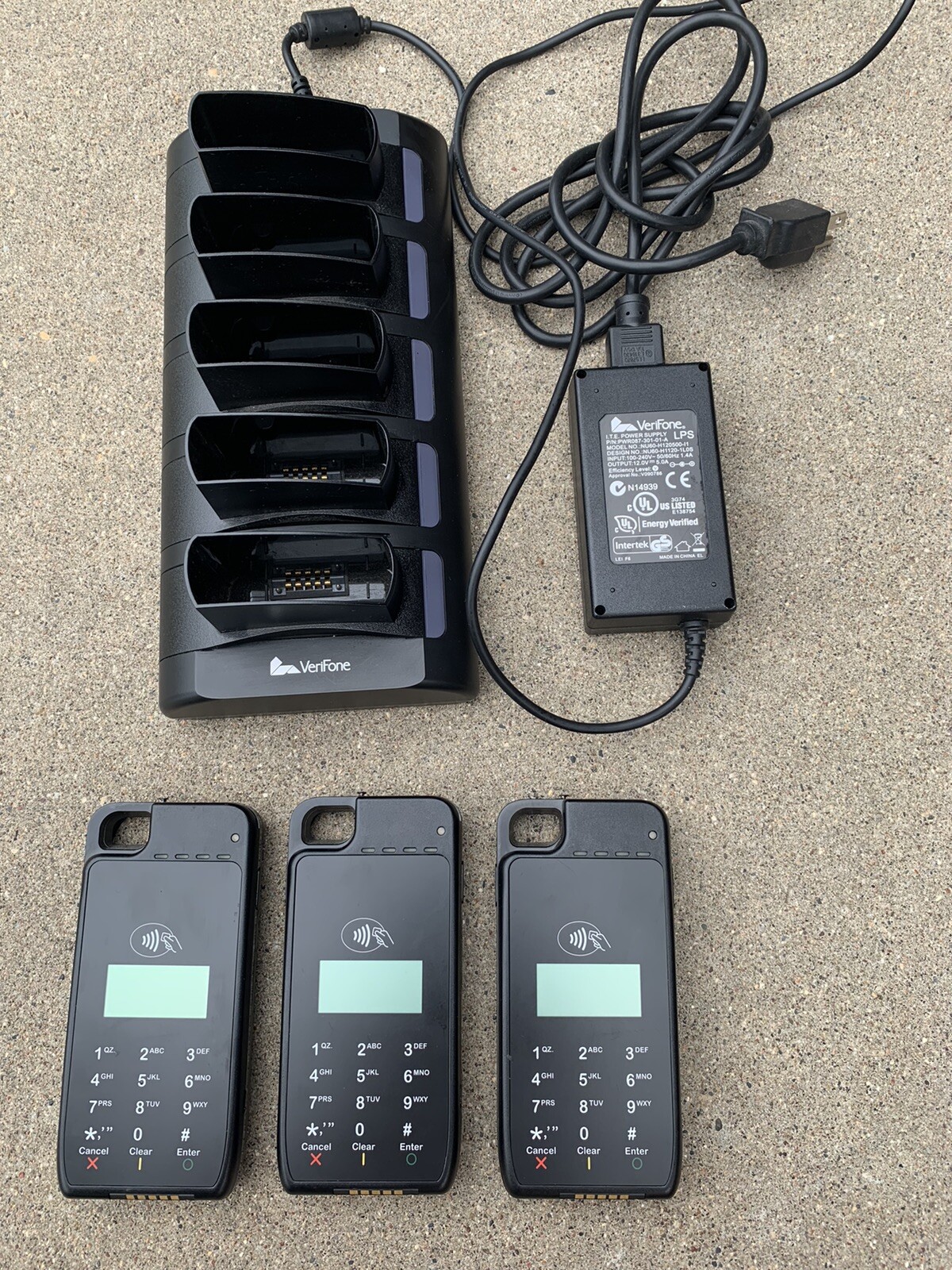 VERIFONE PAYWARE E315M IPHONE 5 IPOD MOBILE BARCODE CC TERMINALS M087-313-10-WWA