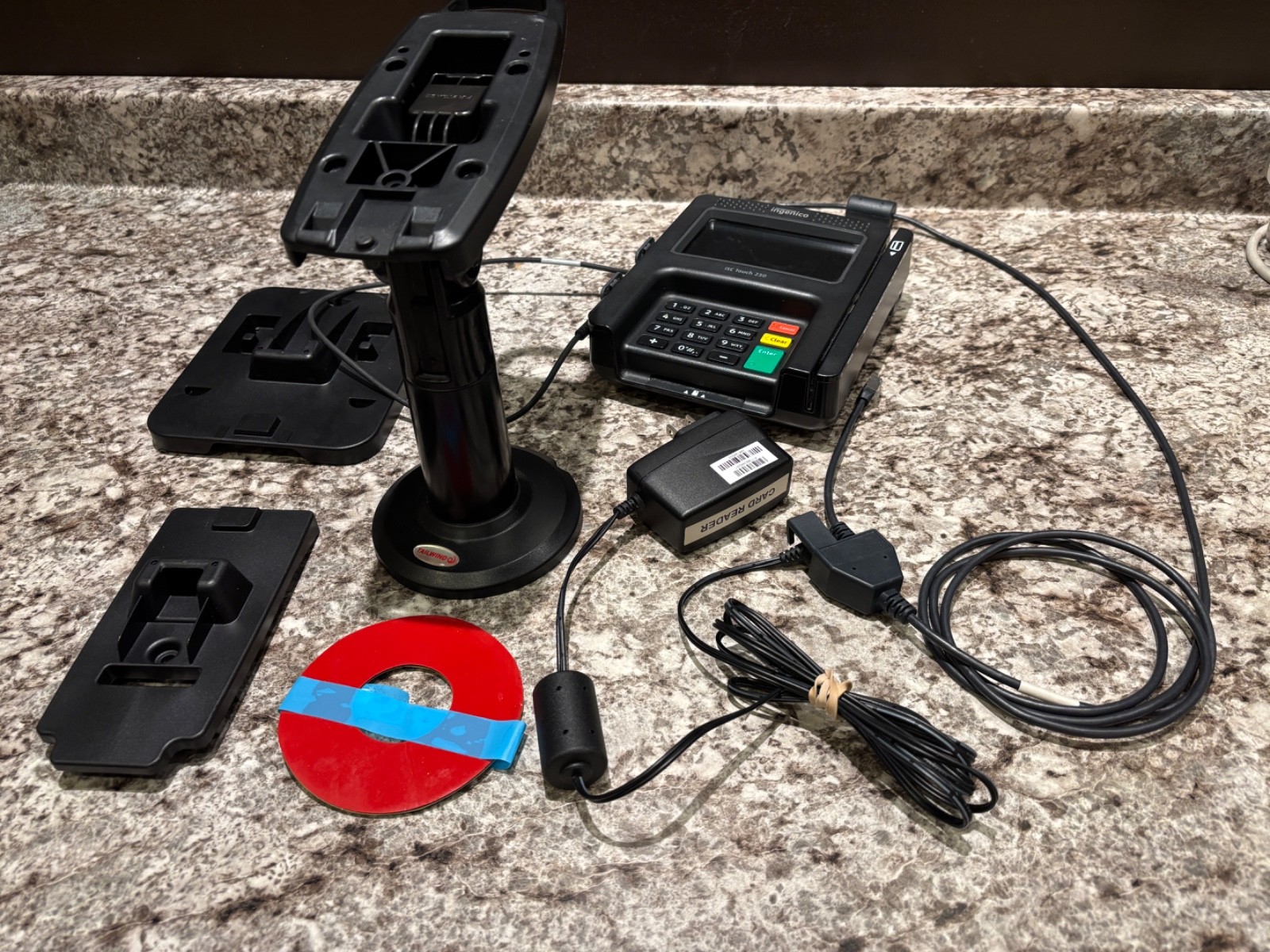 Ingenico iSC Touch 250 Payment Terminal With Free Adjustable Stand