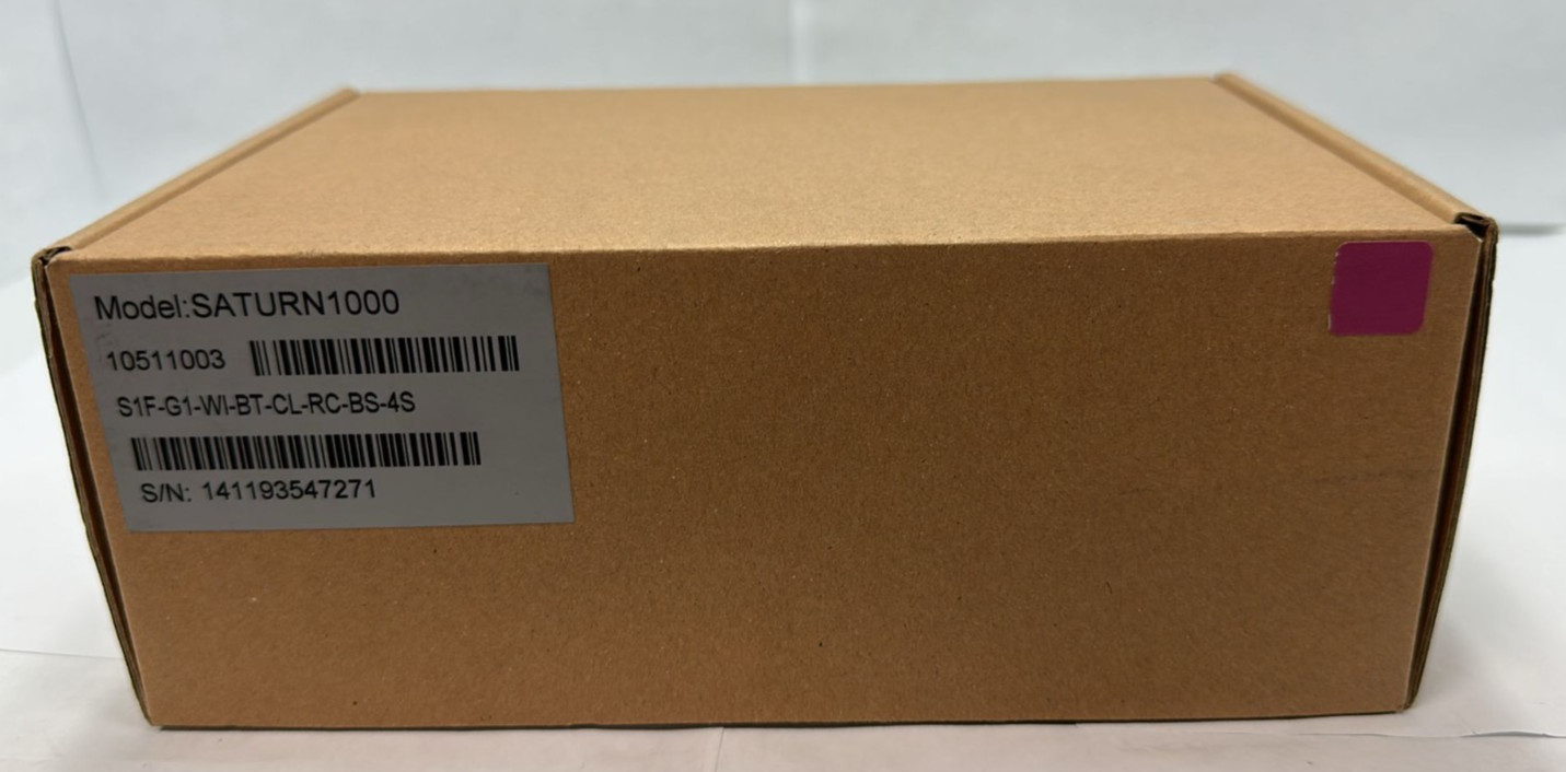 Castle Saturn1000 Android Wireless POS Terminal S1F-G1-WI-BT-CL-RC-BS-4S