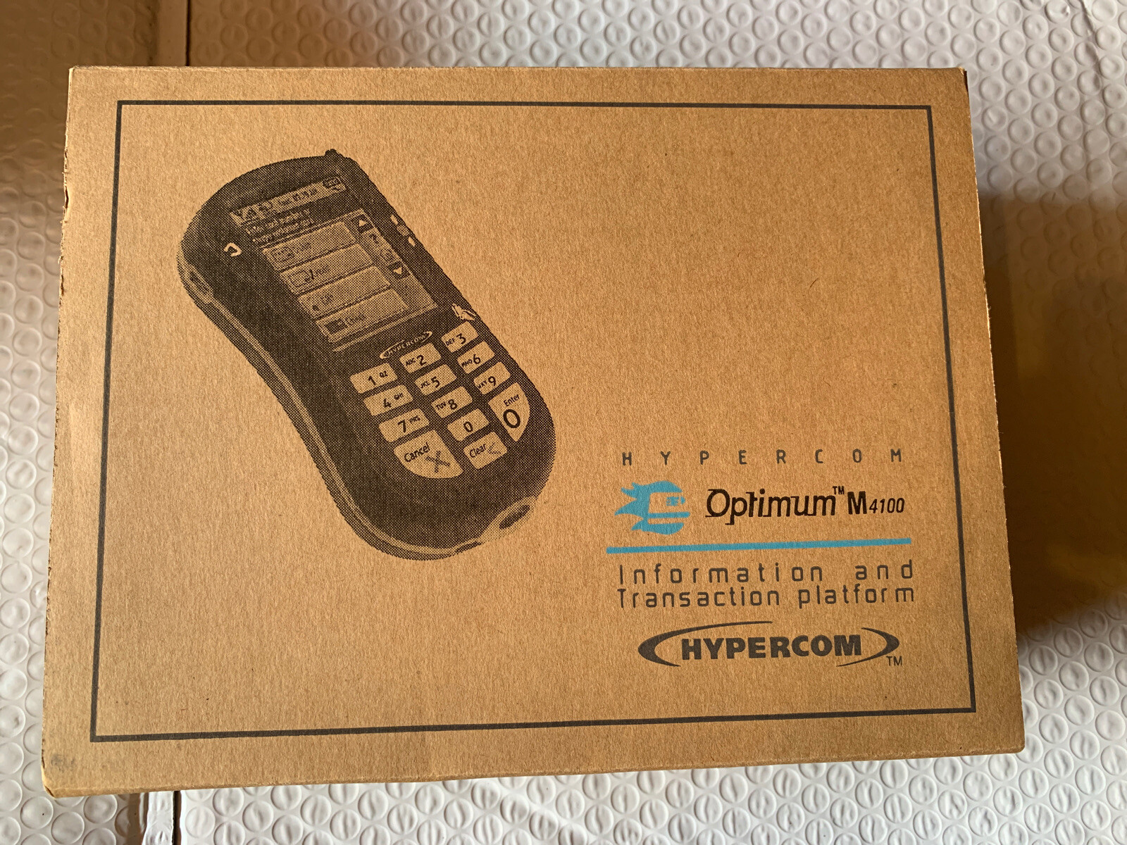 HYPERCOM OPTIMUM M 4100 Mobile Terminal W/O Accessories =