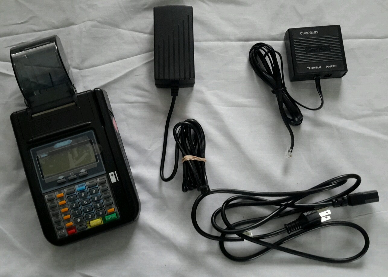Credit Card Machine T-Series Model T7 Plus Optimum Transaction Terminal Hypercom