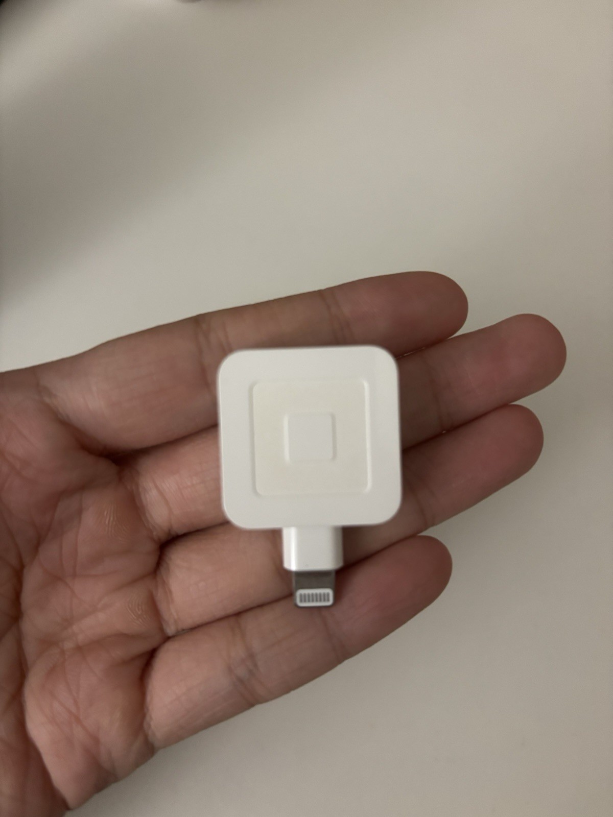 Square A-PKG-0206-01 Credit Debit Card Reader – White for Apple iPhone and…
