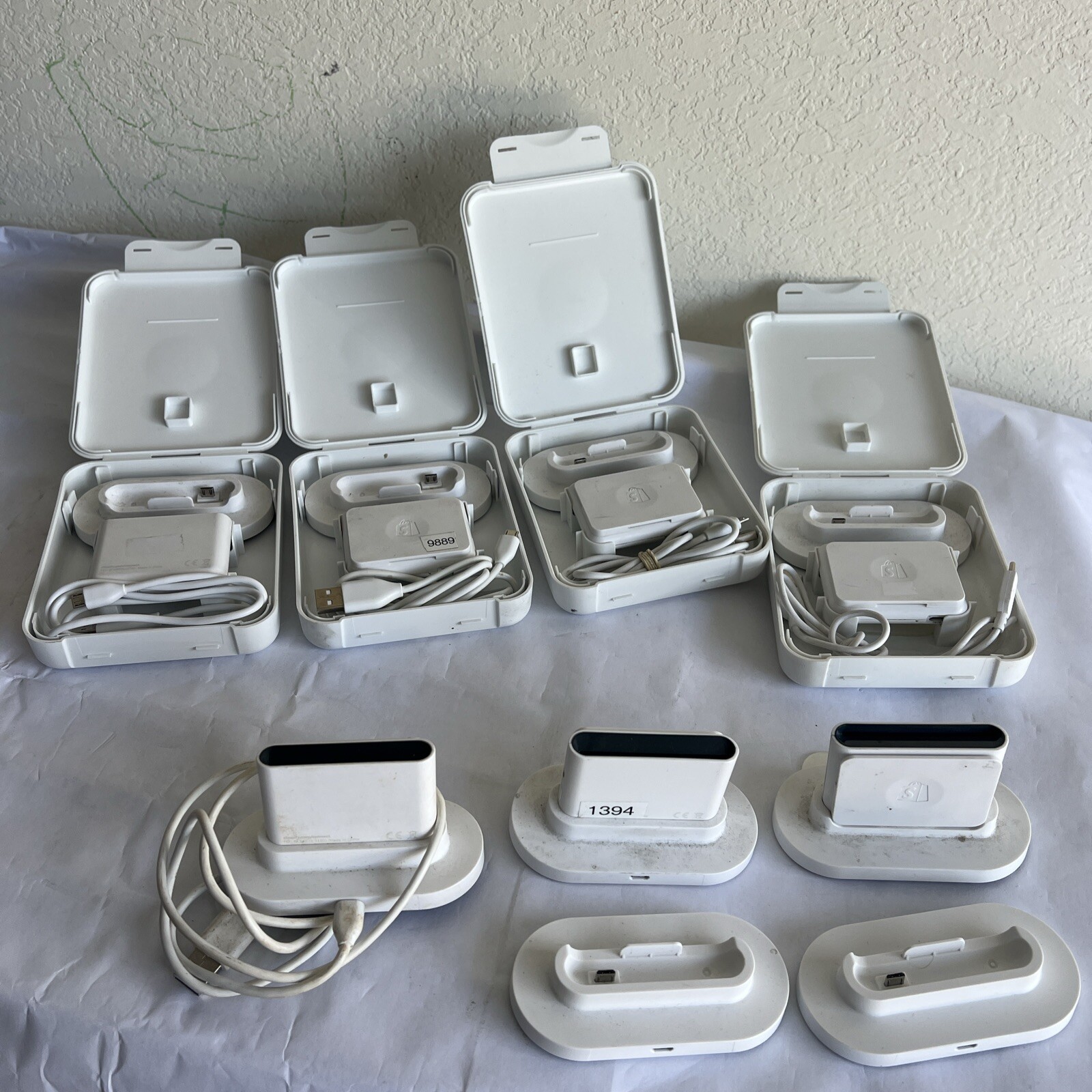 7 UNTESTED Credit Card Reader – Shopify Chip and Swipe White – Model S1701