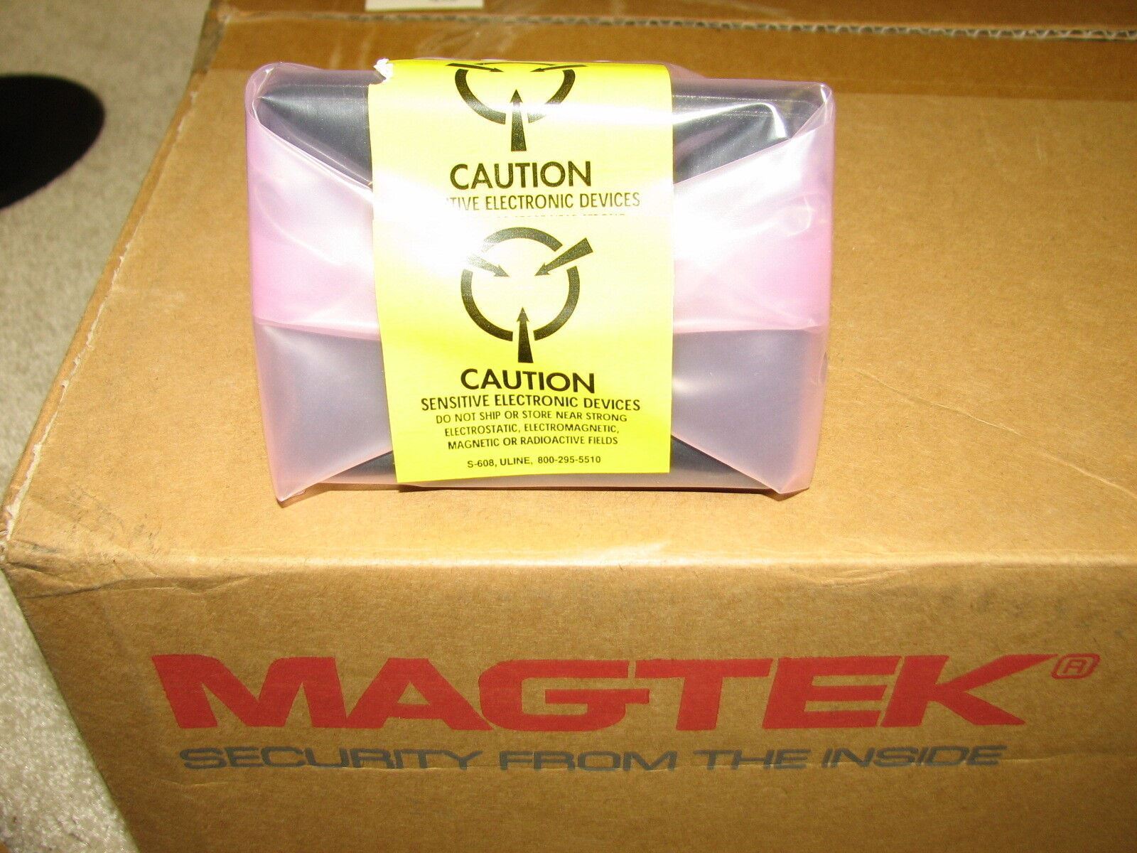 MagTek MT-215 21065140 Cabinet Slot Mount USB HID Magnetic Stripe Reader