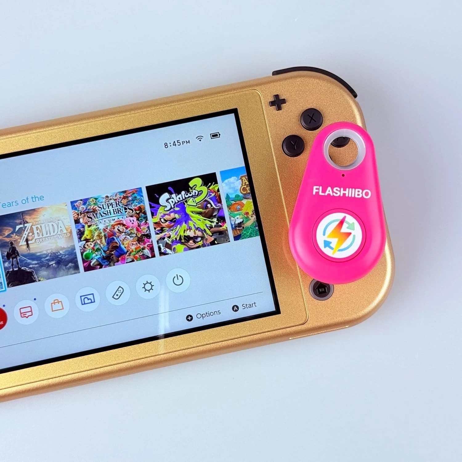 Compact Handheld Pink NFC Emulator Fob: Elevate Your Nintendo Experience