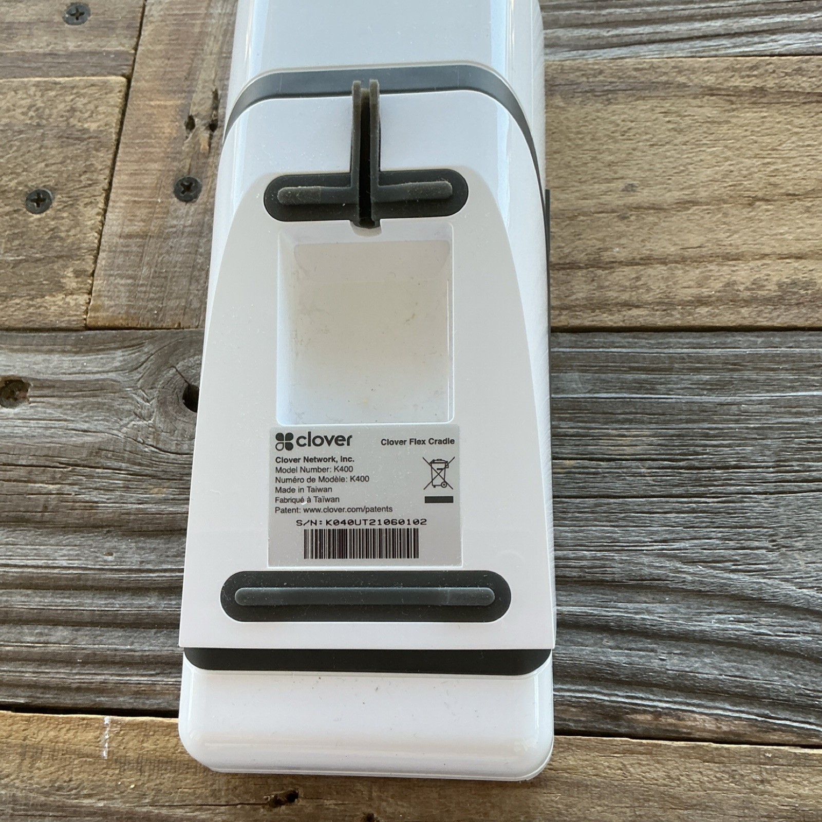 Clover Flex POS Credit Card Terminal Reader Payment Processing Device + cradle