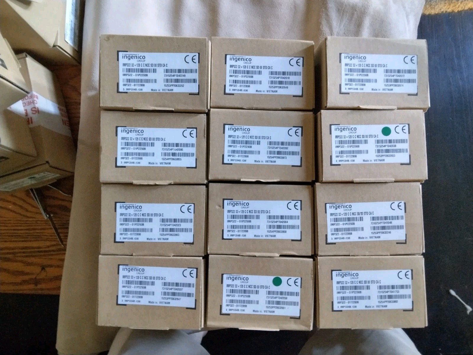 Ingenico iSMP Credit Card Reader Lot Of 12 Factory Sealed NOS *Read Description