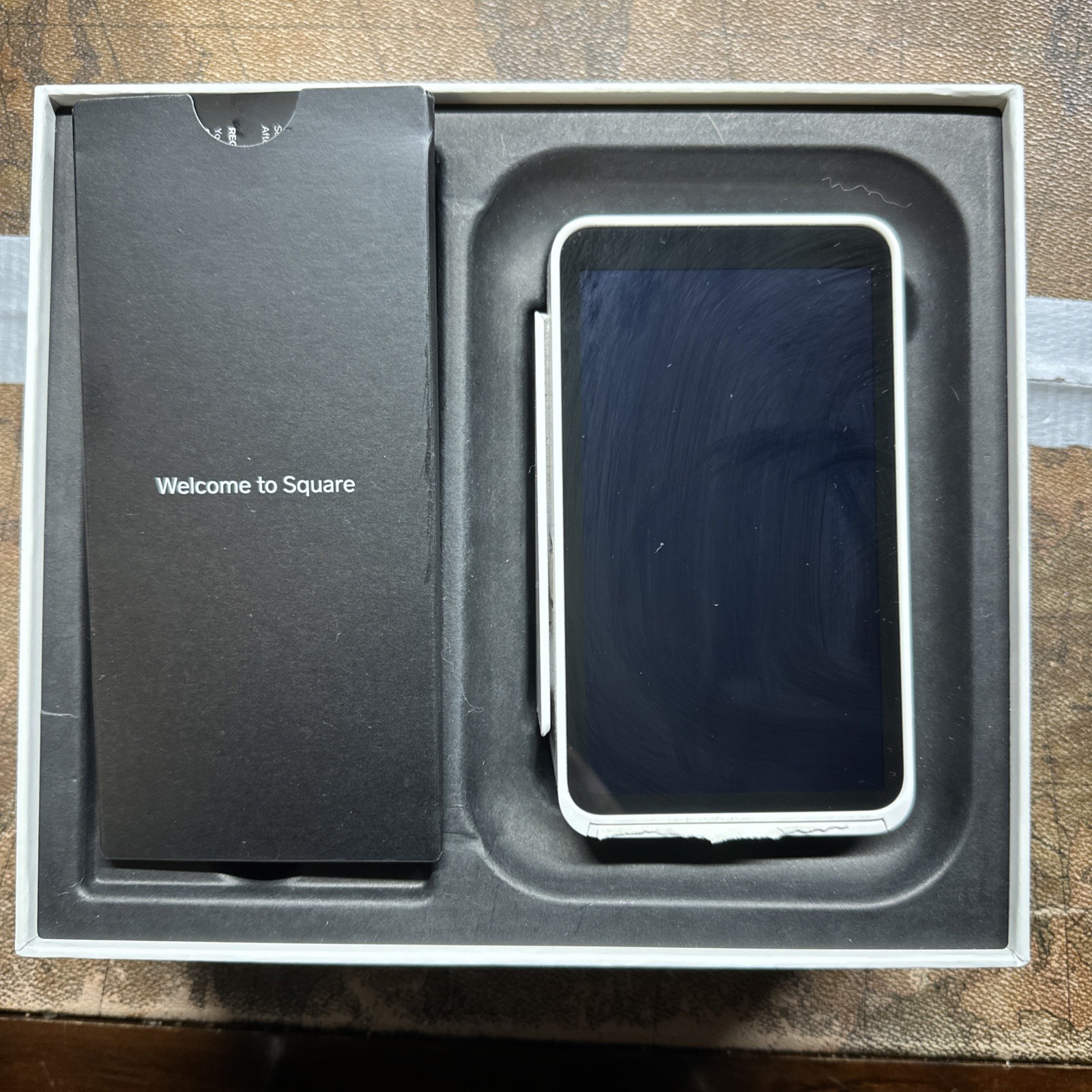 Square terminal used Two Chargers Included