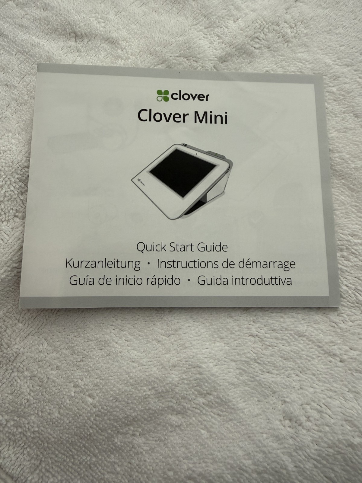 Clover Mini C302U POS System with USB Hub + Power Supply + Tape Ex Condition