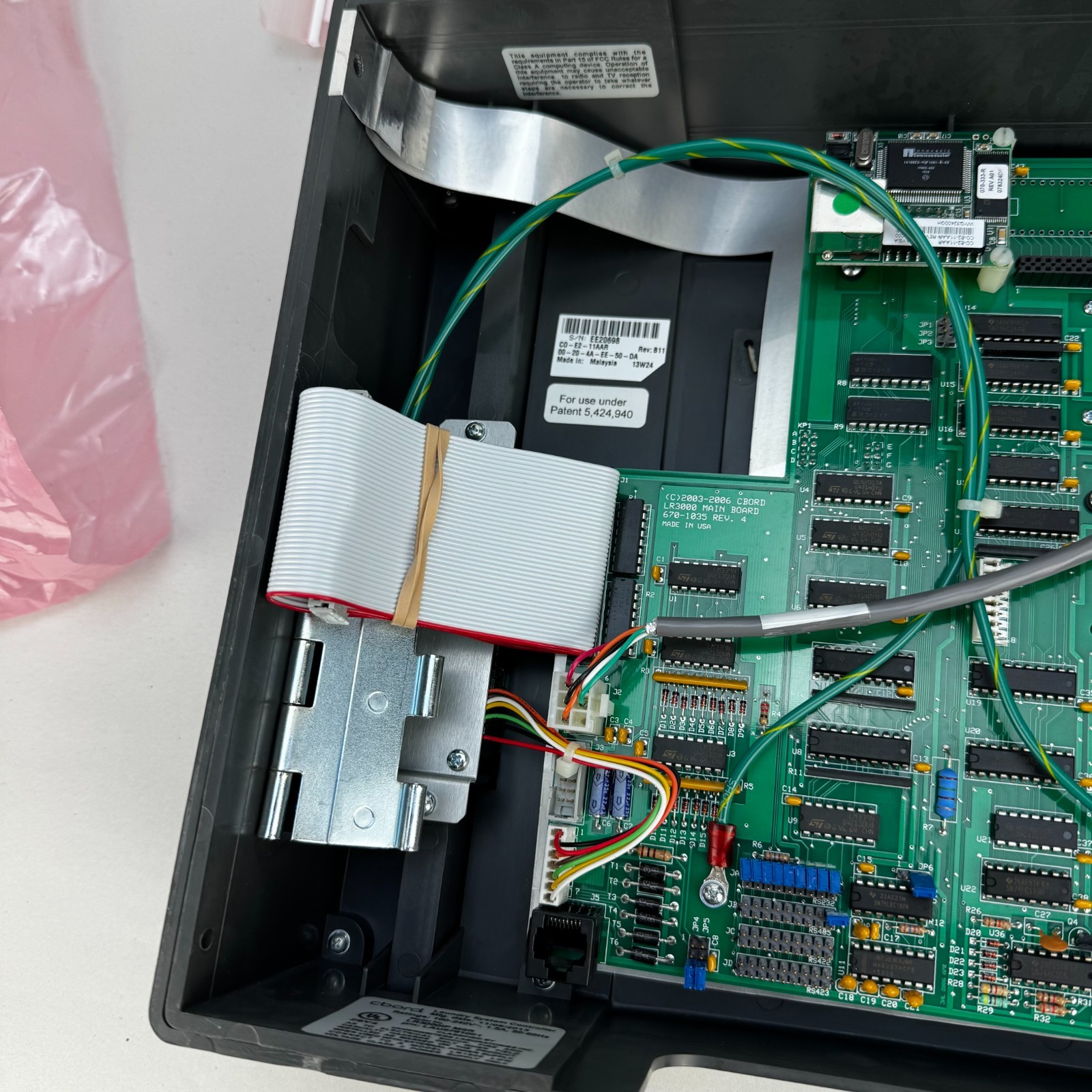 CBORD LR3000 Card Reader Terminal Facility Access Panel 670-1035 REV 4