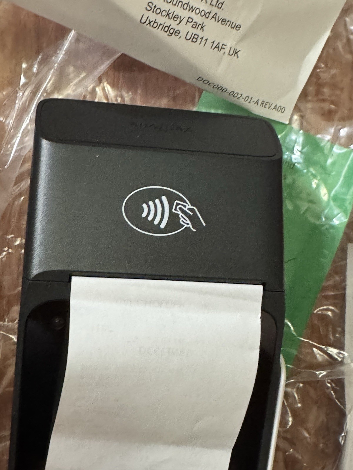 VERIFONE T650P PORTABLE CREDIT CARD TERMINAL 4G WIFI BLUETOOTH PRINTER