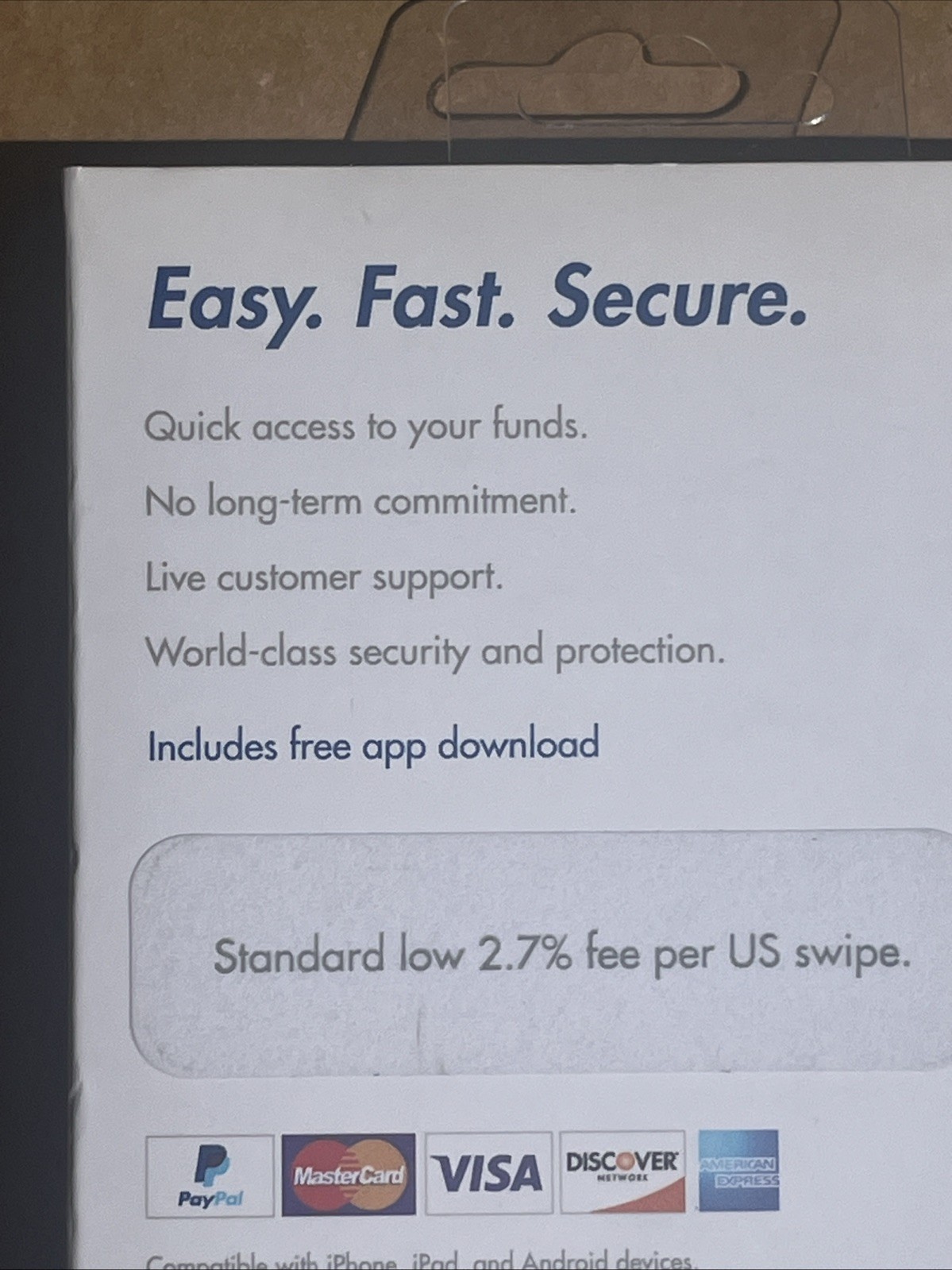 PayPal Mobile Credit Card Reader Swiper For iPhone and Android