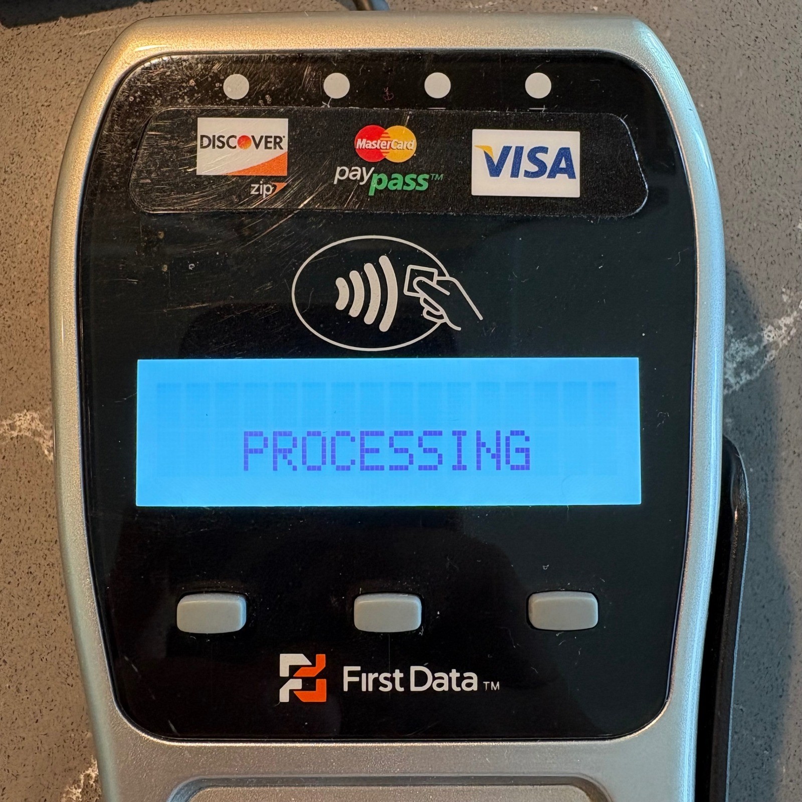 First Data FD35 Credit Card Terminal Reader Payment Processing System Processing