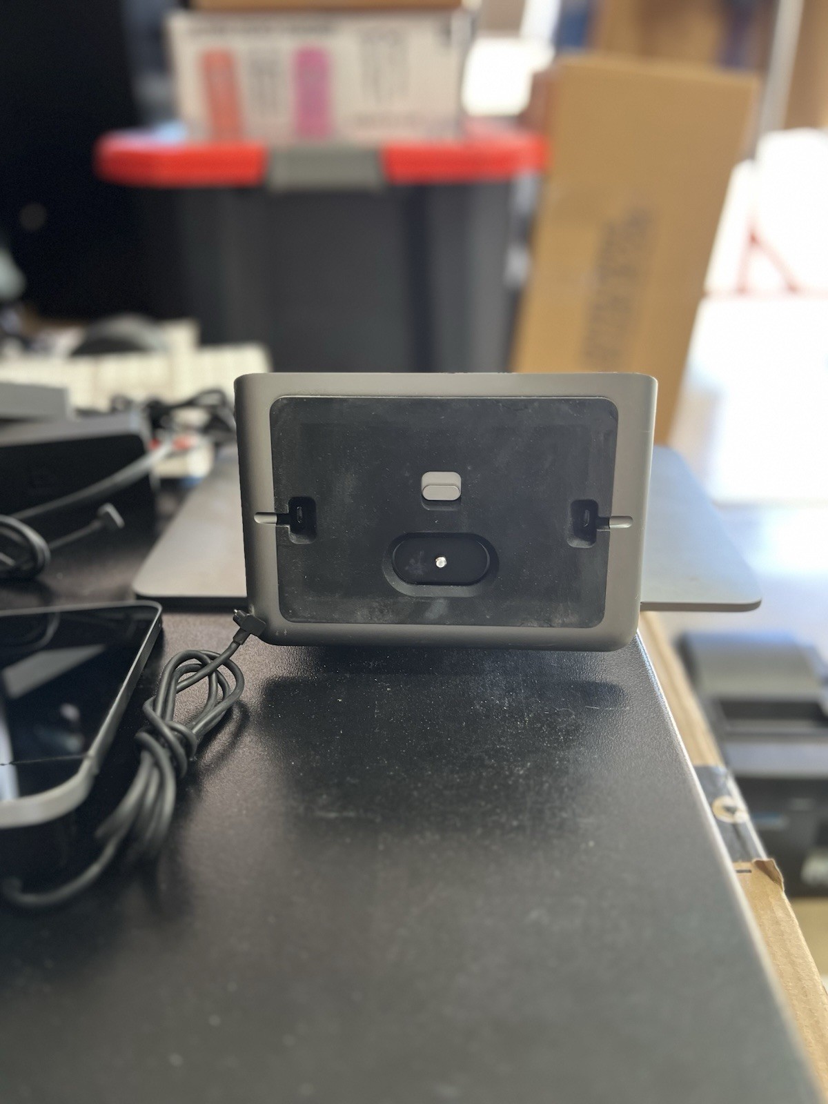 Square Register POS System – Black Rear Facing Customer Screen / Card Swipe