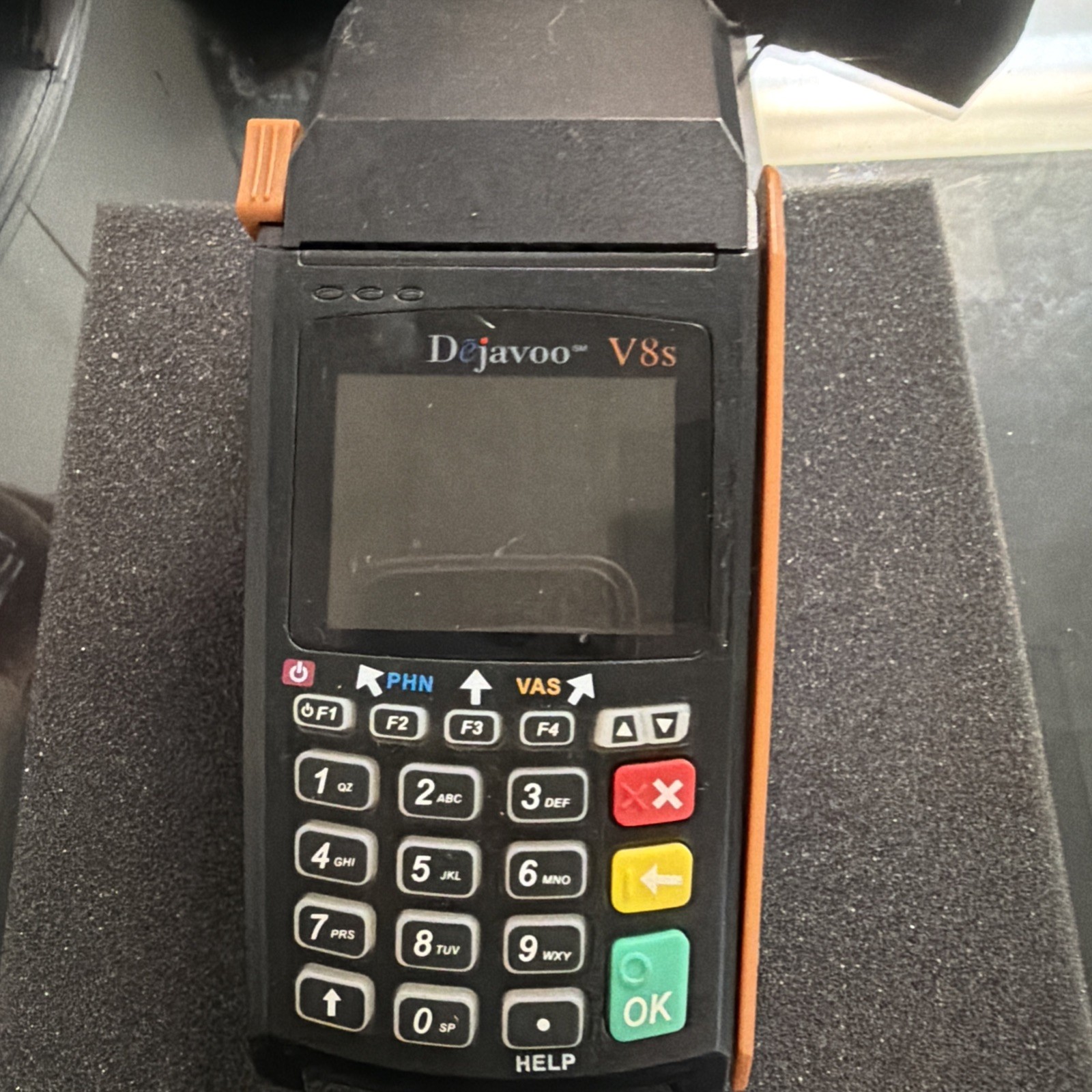 Dejavoo V8s Credit Card Payment Terminal EPS Vega5000S + Cat5e Ethernet Cable