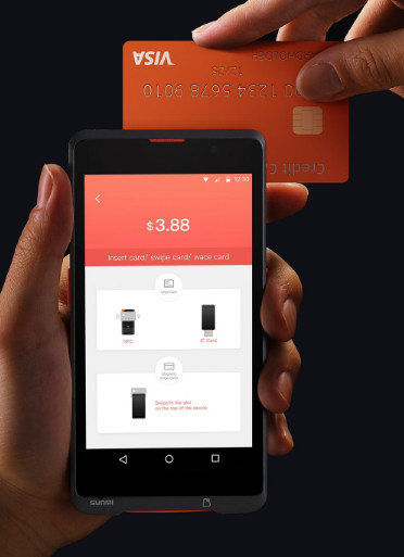 Sunmi P2 mini smart POS handheld device + wifi connect + lightweight (NEW)