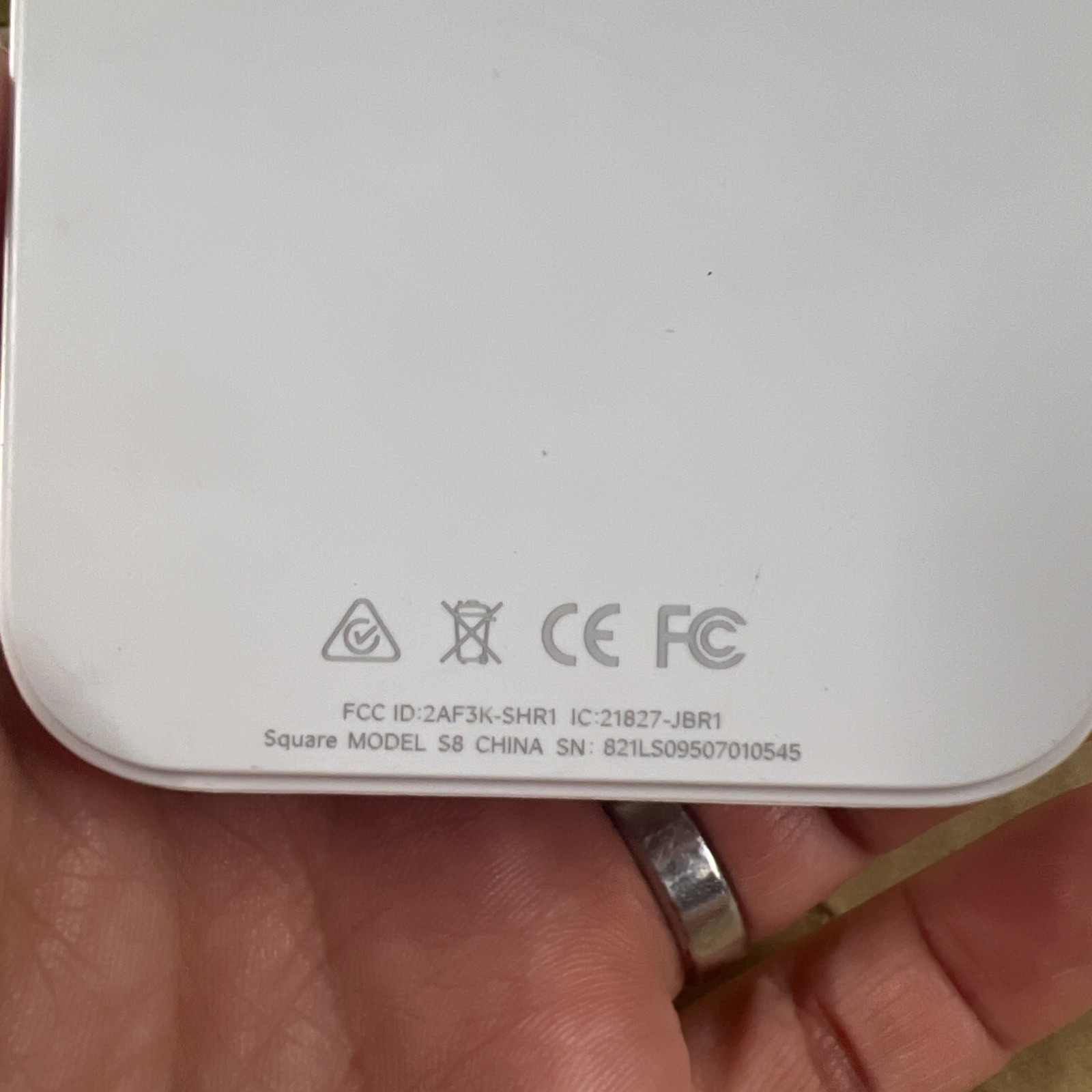 Square Model S8 Credit Card Reader for Contactless and Chip Machine 1st Gen