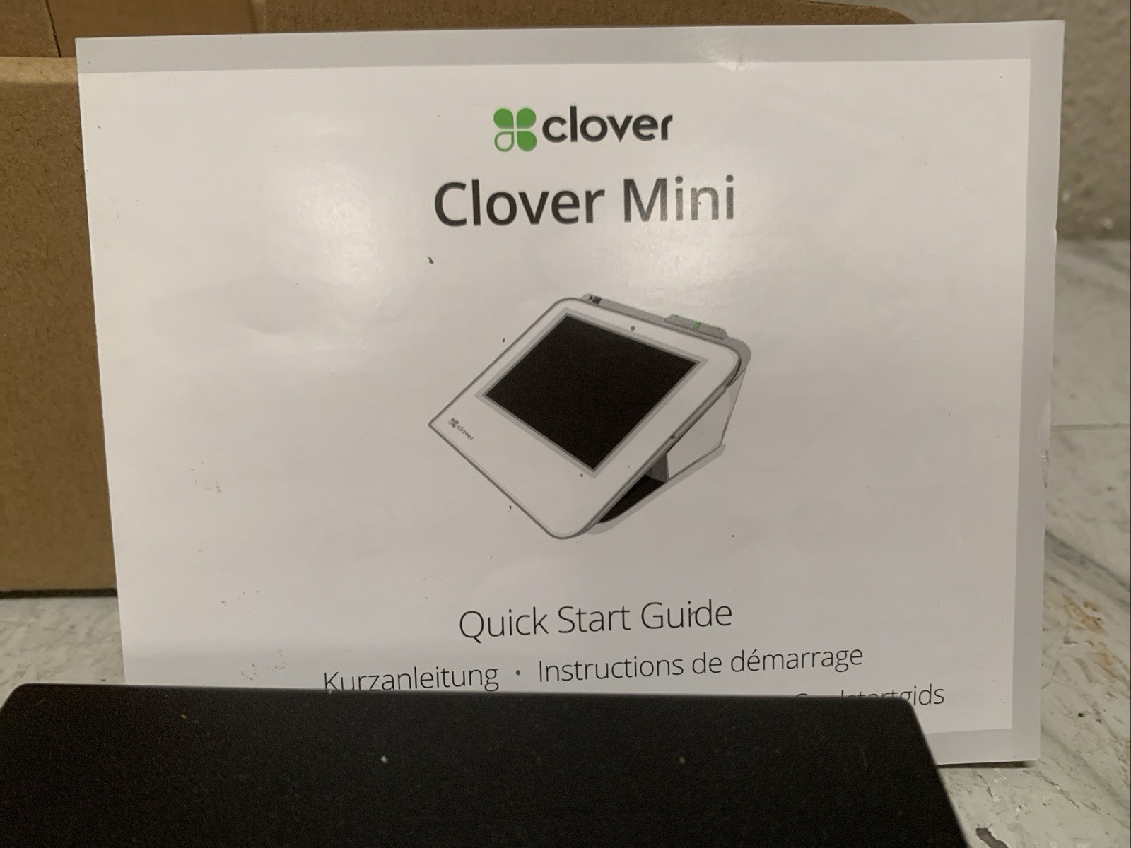 Clover Cable YJ3 Mini Triangle Hub (1HYNZZZ0168) for Clover Mini With Adapter