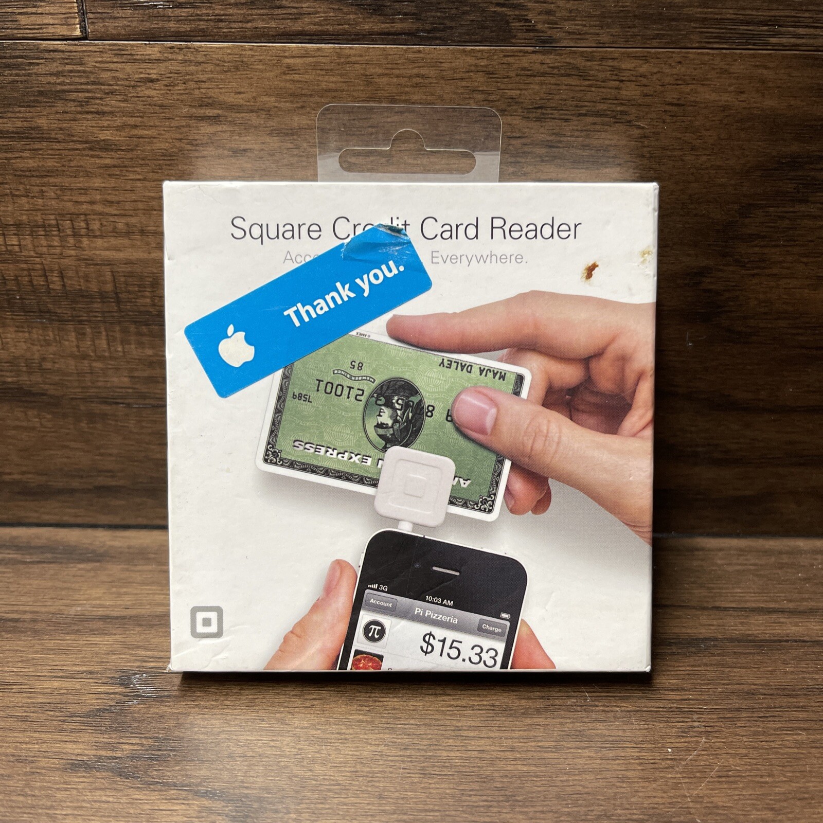 Square Card Reader CA-PKG-0206-01 Credit Debit Card Reader