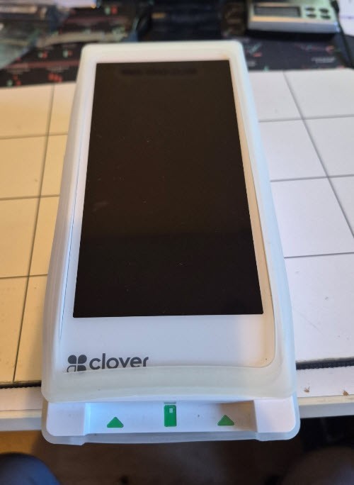 Clover Flex Handled POS System C405 W/HFS-K405 Flex Wireless Cradle