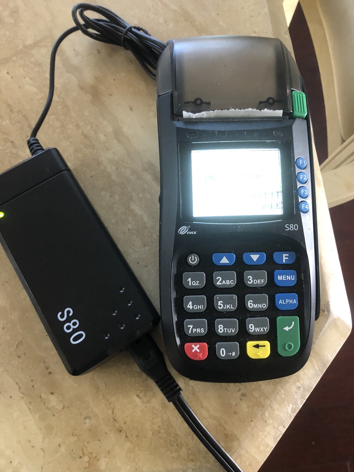 PAX S80 Contactless Credit Card Terminal (S80-M0L-363-02EA)