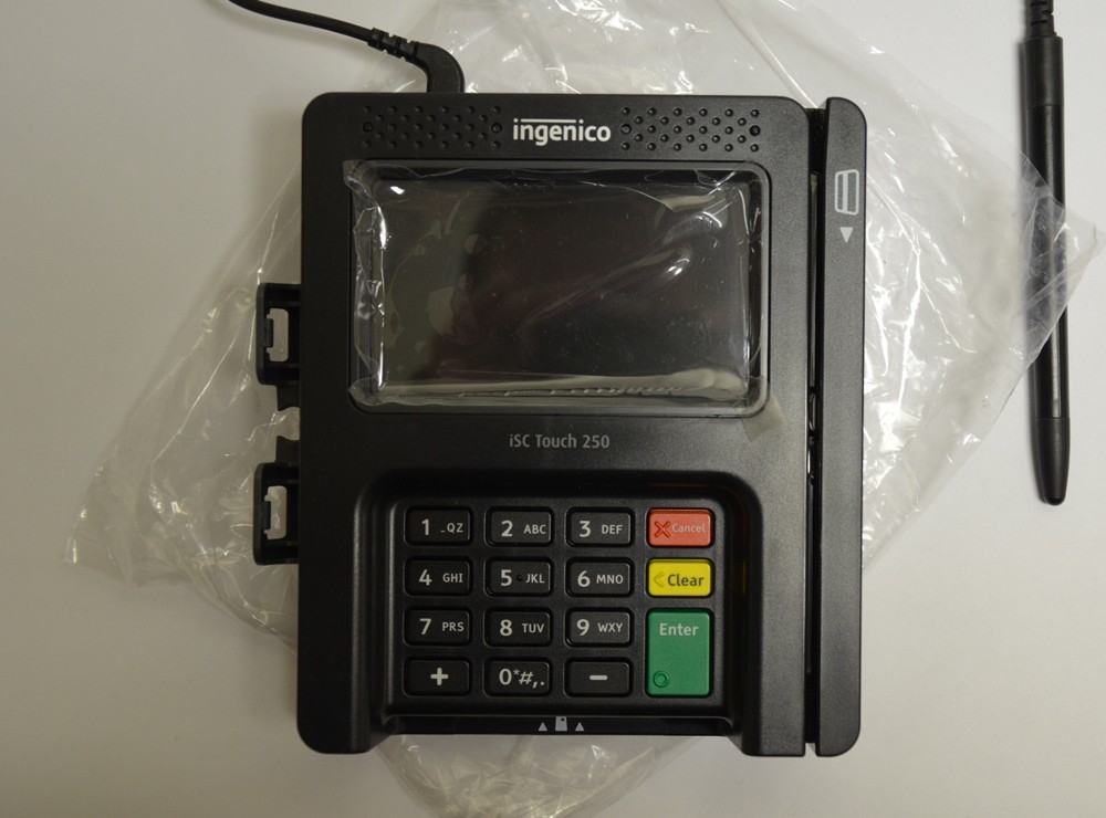 Ingenico iSC Touch 250 Smart Terminals – NCR-CP New in Box