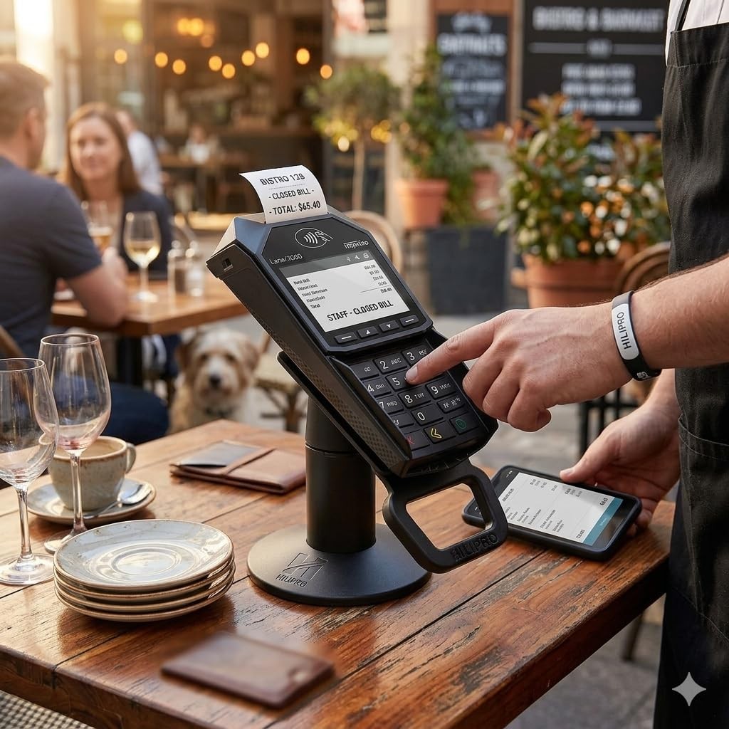 Swivel Point of Sale Stand for Ingenico & Axium Pinpads