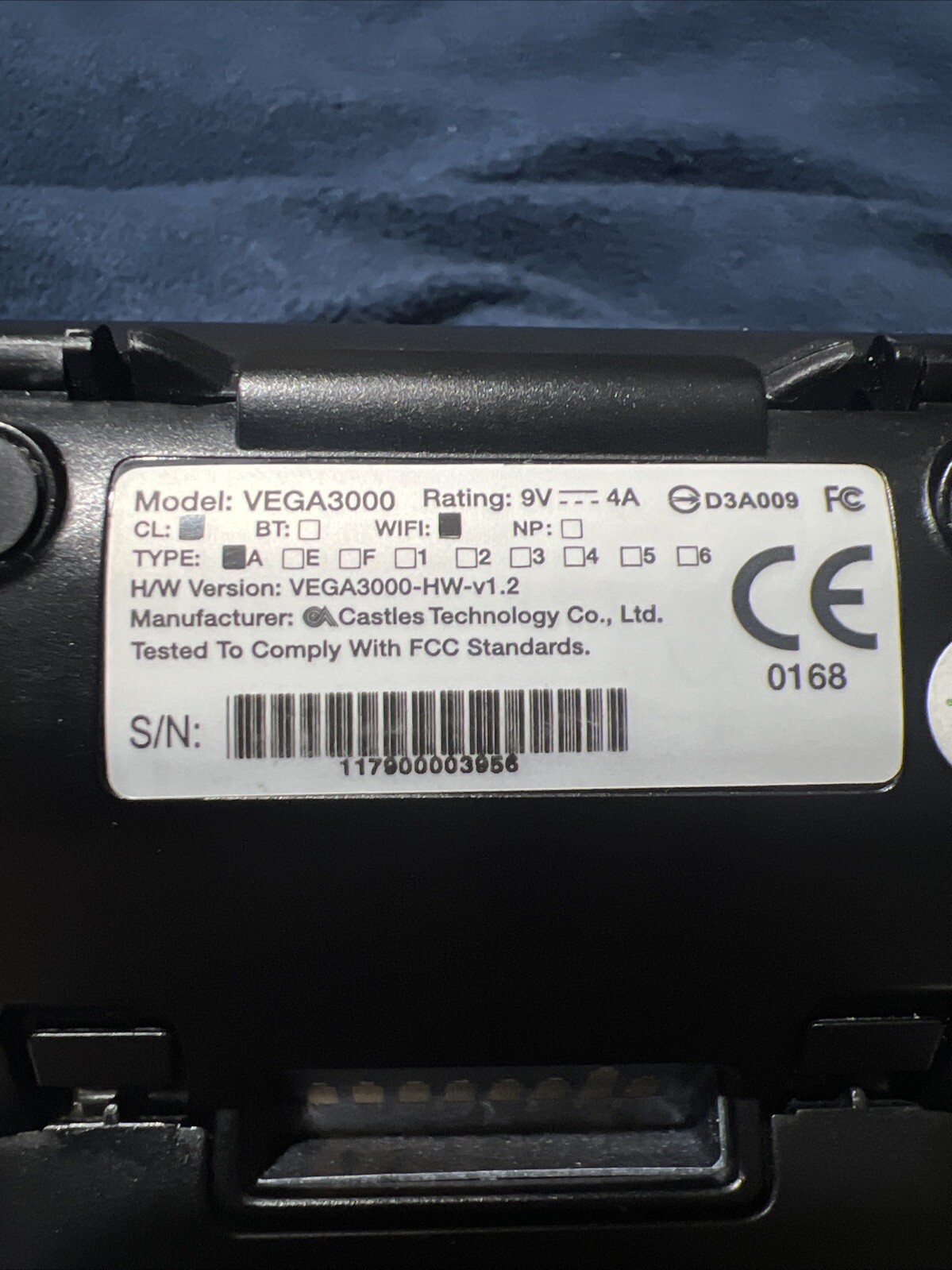 Dejavoo Z9 3.5″ VEGA3000 USB-C LCD POS Credit Card Terminal