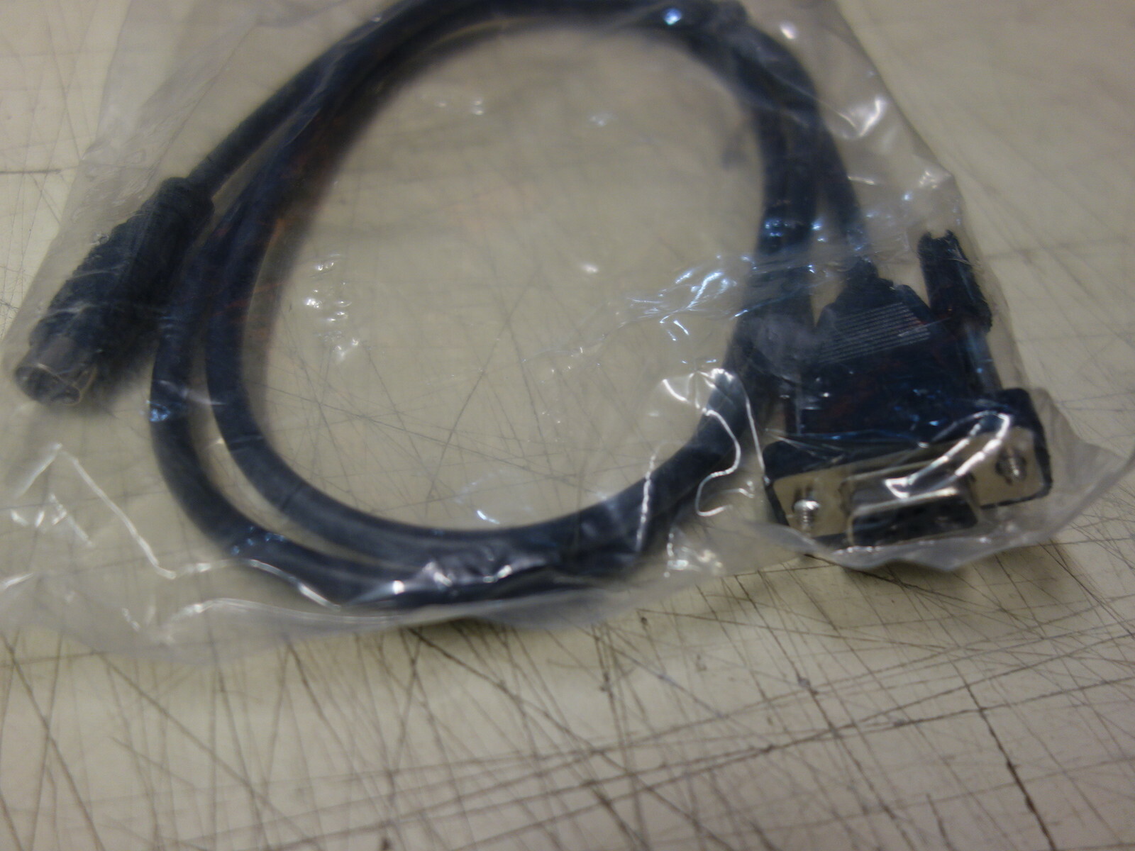 VeriFone 10765-00 Rev C Cable (Printer 900 to PC Serial RS232 Port) * NEW SEALED