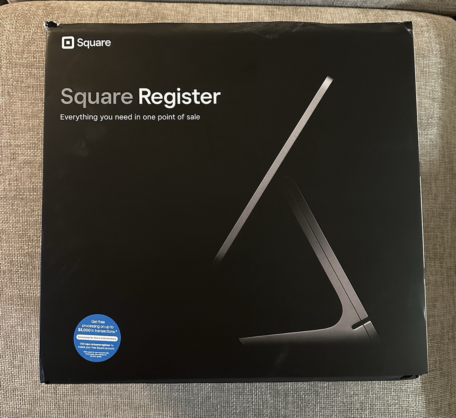Square Register POS System Brand New $5k free proces Black (A-SKU-0665)