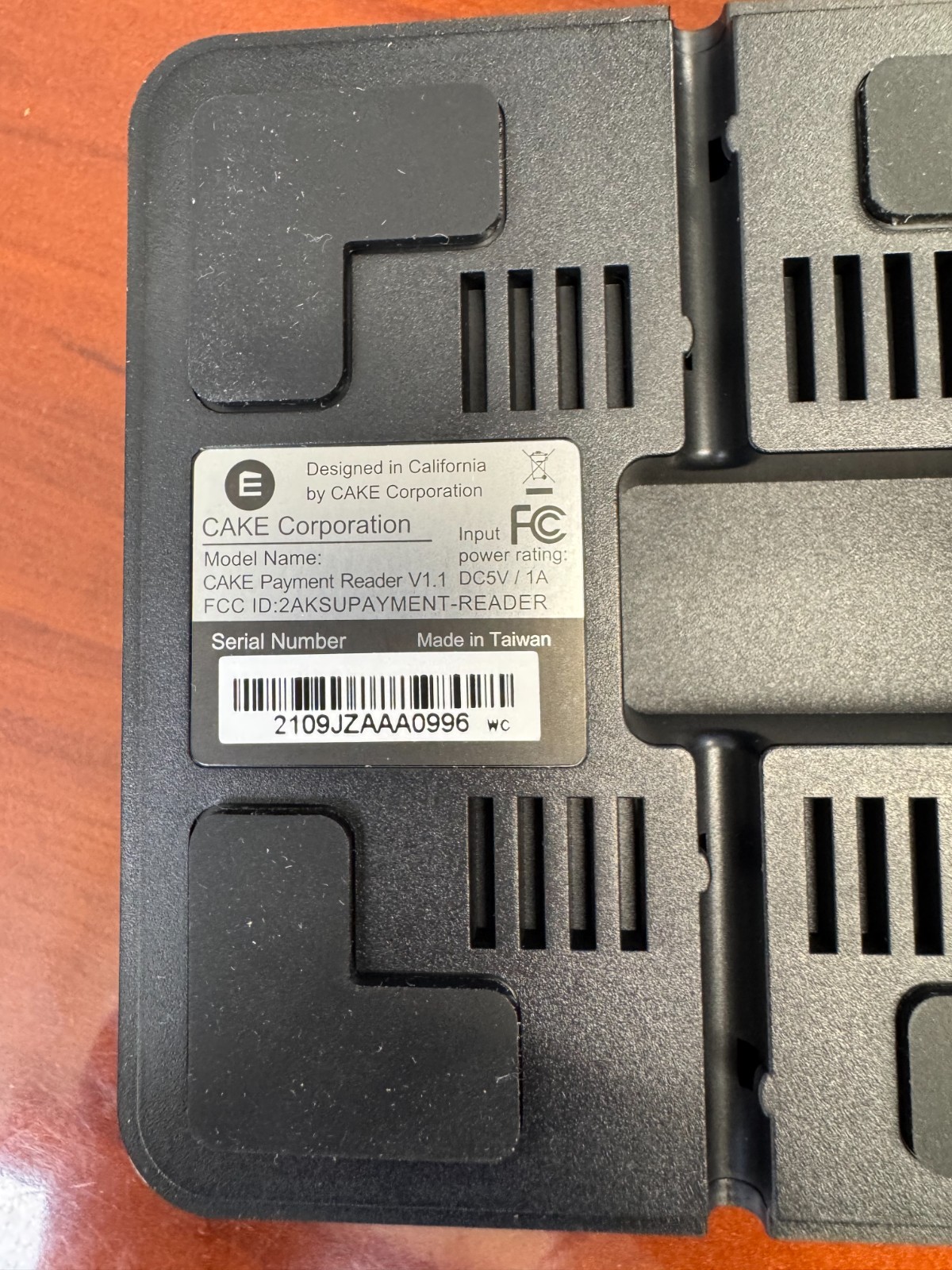 CAKE DC5V/1A V1.1 POS CARD PAYMENT READER