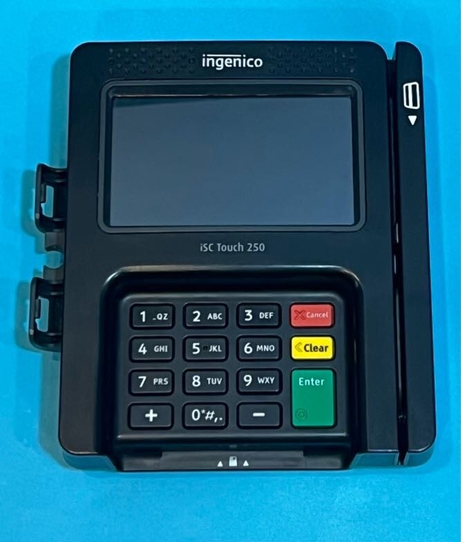 Ingenico (LOT OF 10!) Card Reader ISC250-V4 w/ Pen (Power cables not included)