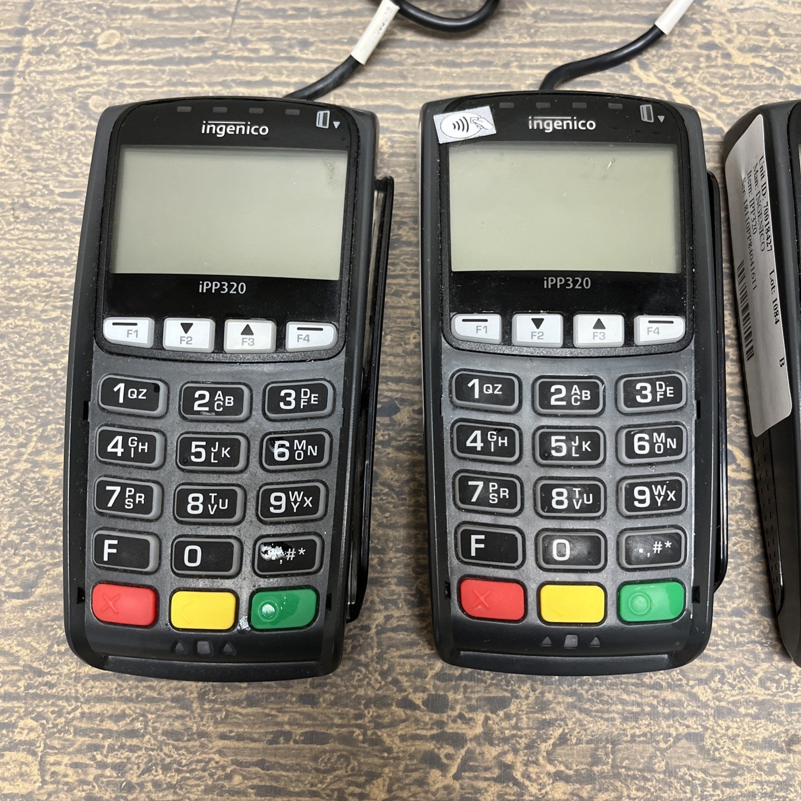 LOT OF 5- Ingenico IPP320 Payment Credit Card Terminal With Cord