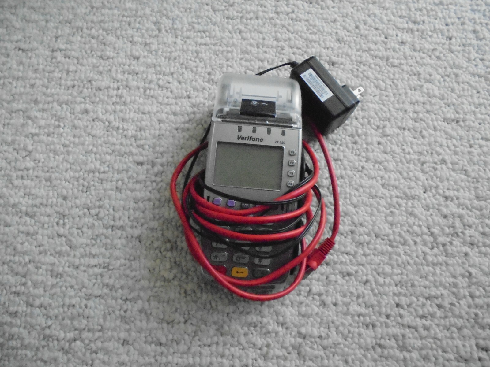 VeriFone VX520 EMV IP used 14 days only Phone,Ethernet and USB connections