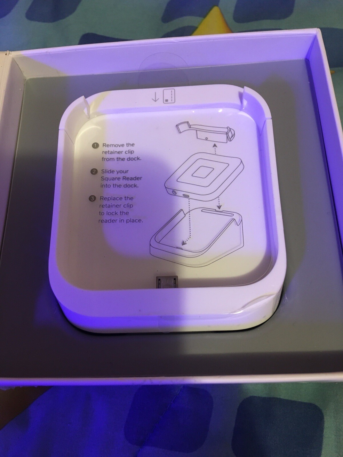Square Dock for Contactless Credit Card Reader PLEASE READ DESCRIPTION