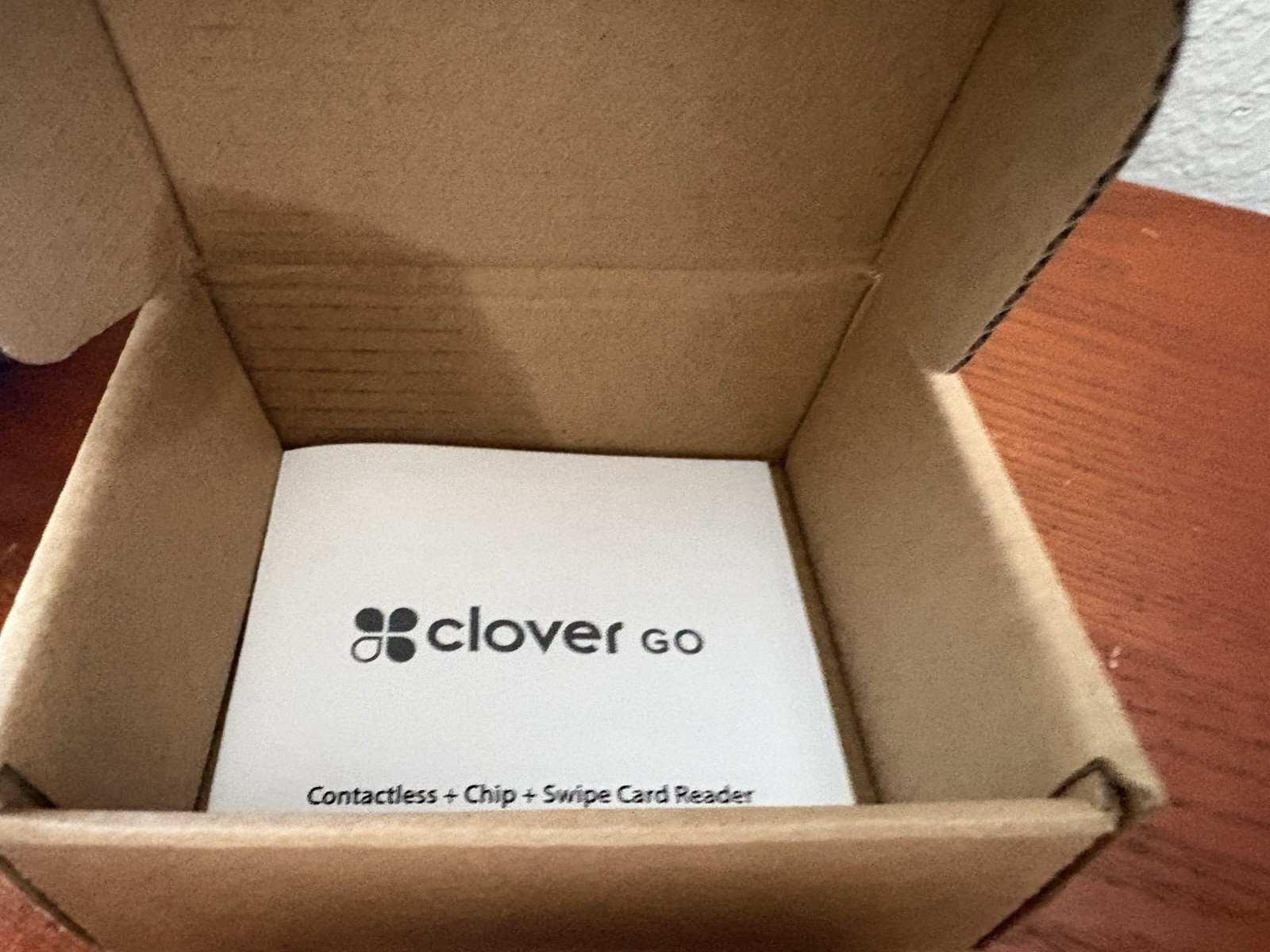 Clover Go RP457C Contactless + Chip Credit Card Reader, Wired, iPhone/Android