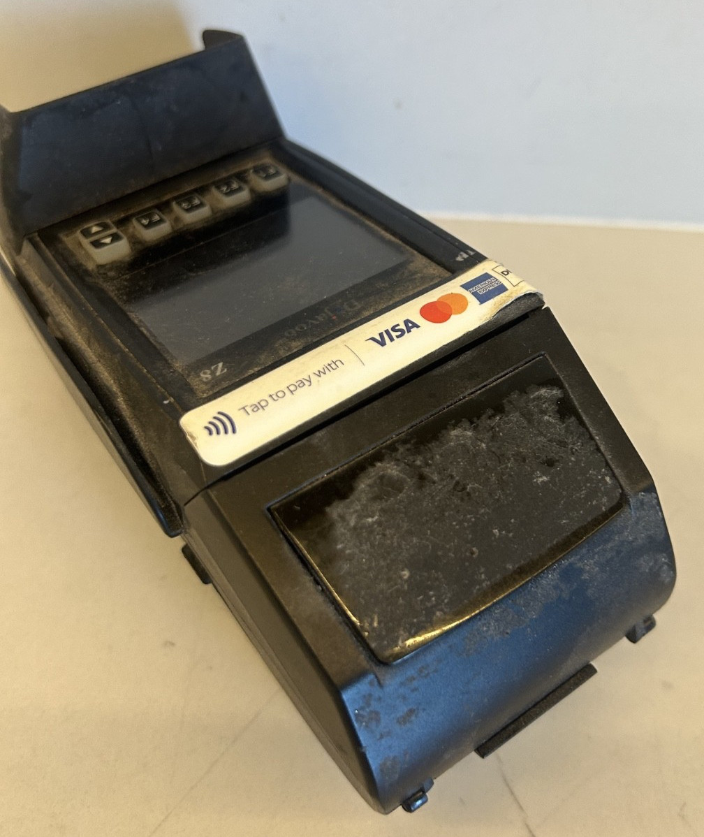 Dejavoo Z8 Credit Card Terminal Account Locked For Parts or Training Free Ship