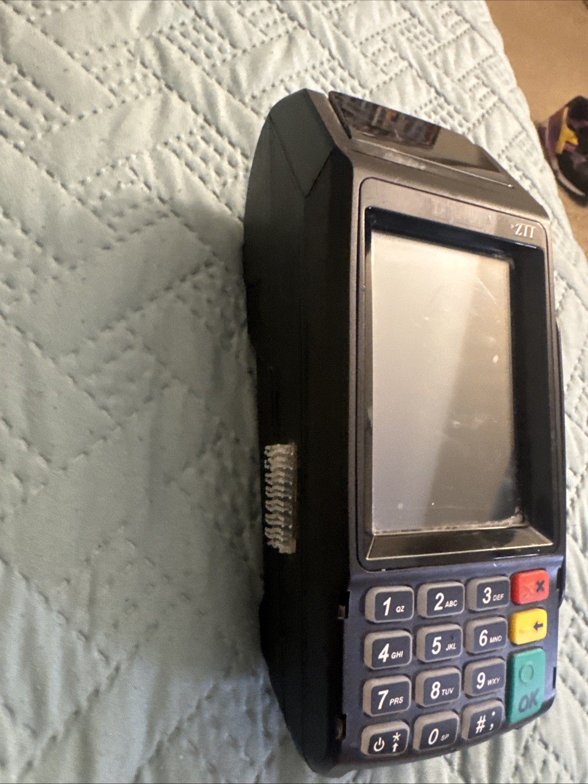 Dejavoo Z11 VEGA3000 Credit Card Payment Terminal For Parts No Ac Chord