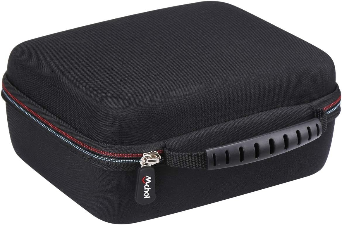 Compact Zippered Hard Case for Square Terminal & Printer Paper – 4 Compartments