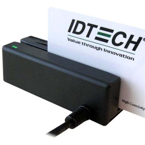 ID Tech IDMB-334133BM MiniMag Credit Card Reader – 3-Track – Black