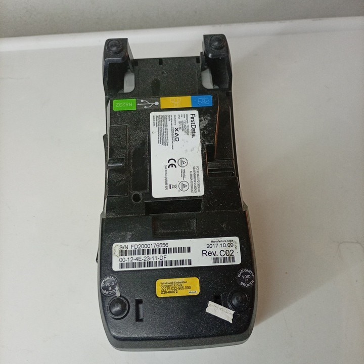 First Data FD130DUO -001846064 Credit Card Machine No Power Cord