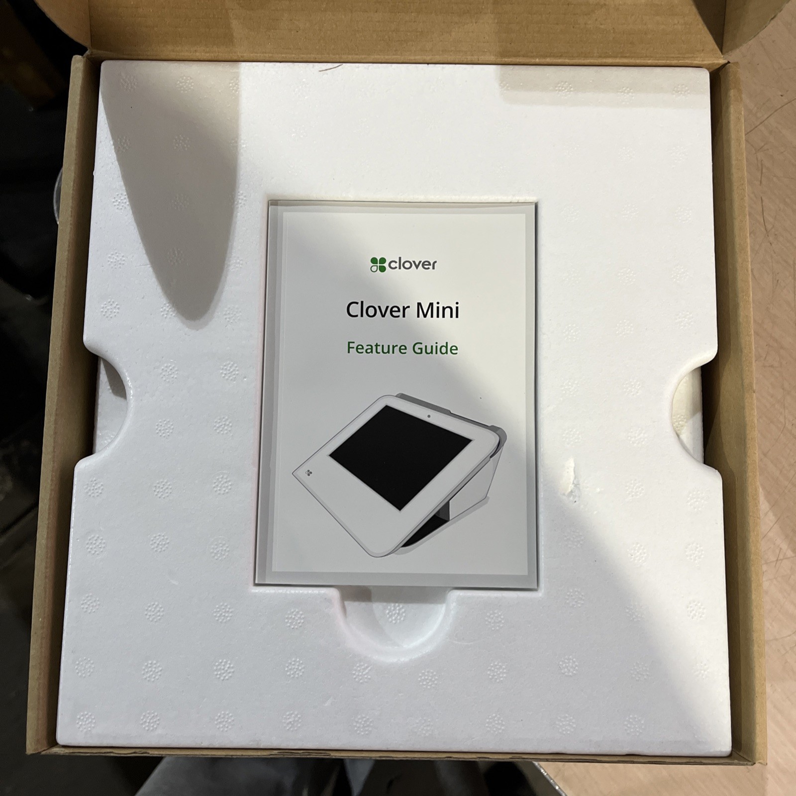 CLOVER MINI WI-FI C300 CARD READER POINT OF SALE SYSTEM