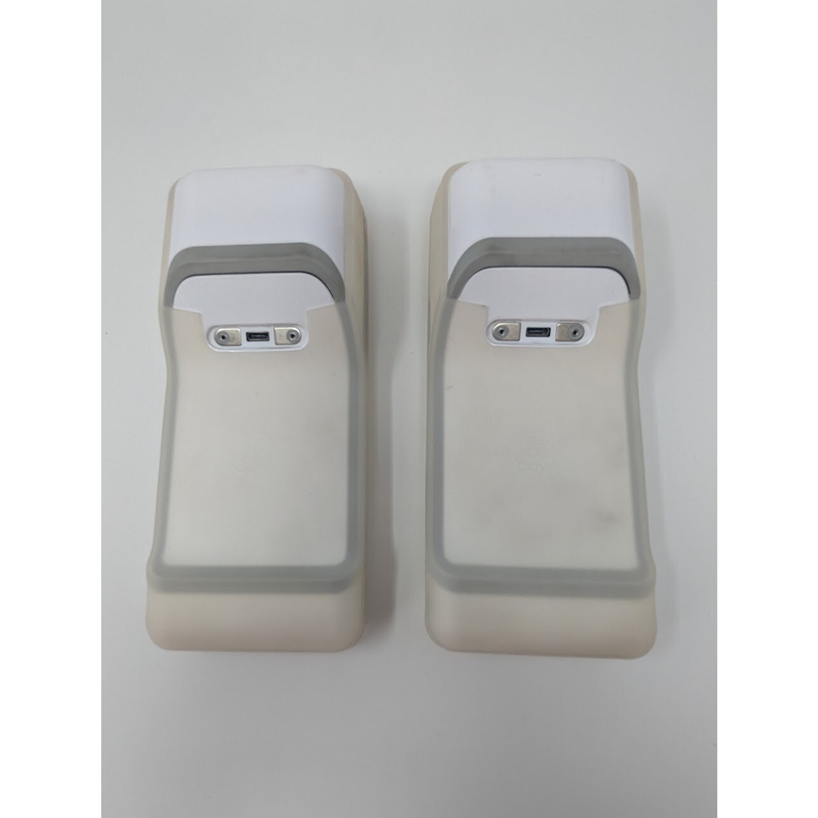 2x Clover Flex C401U Wireless Credit Card Processor w/ K400 Cradle Handheld POS