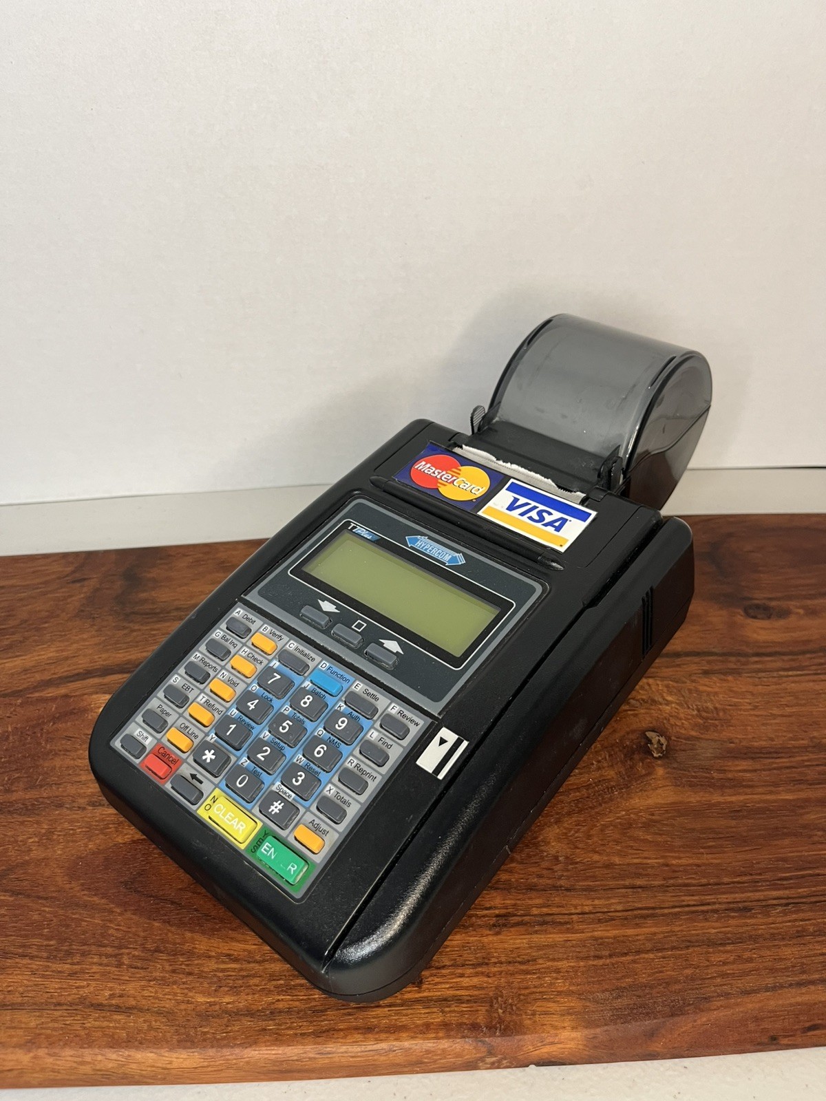 Hypercom T7Plus POS PIN Credit Card Terminal Reader Machine ***FOR PARTS ONLY***