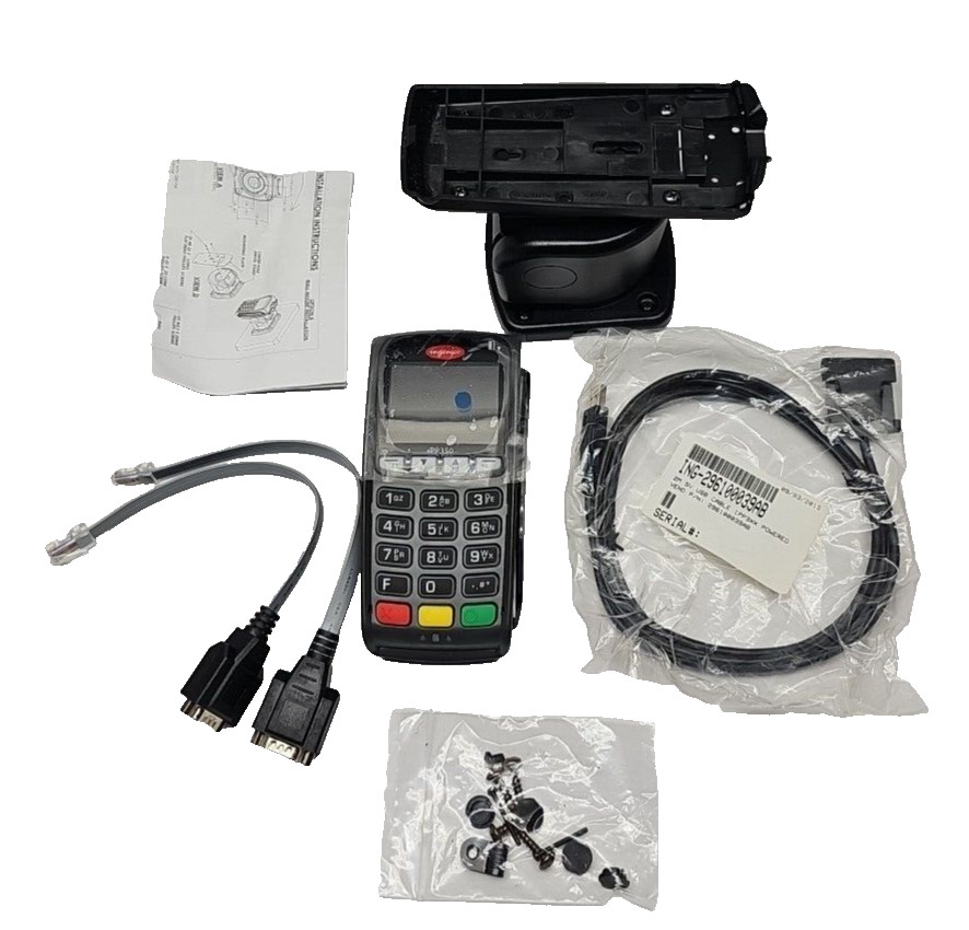Ingenico iPP350 Credit Card Readers and Wall Mount iPP350-USSCN06A