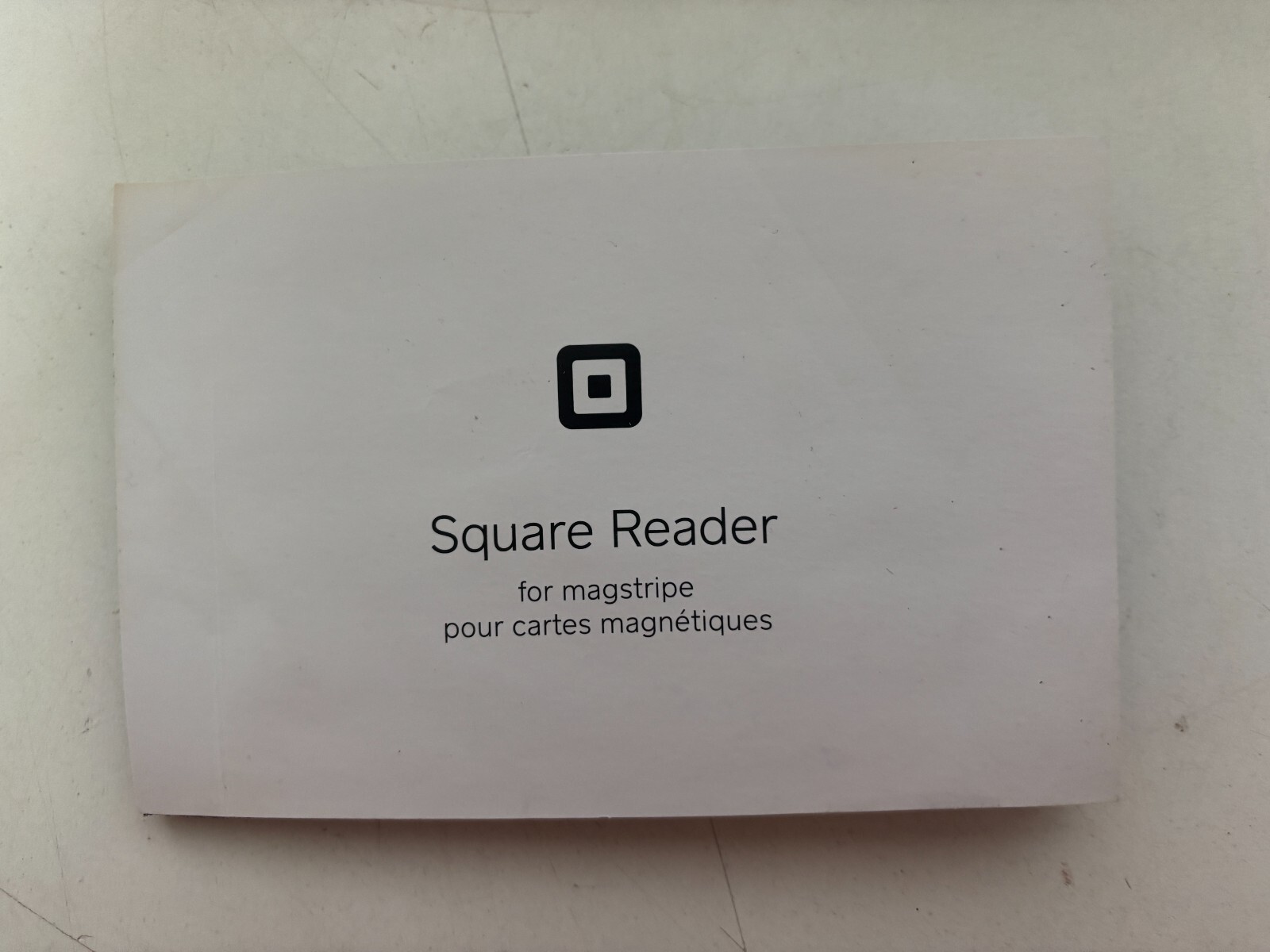 Square Credit Card Magstripe Reader (with headset jack) FREE SHIPPING!