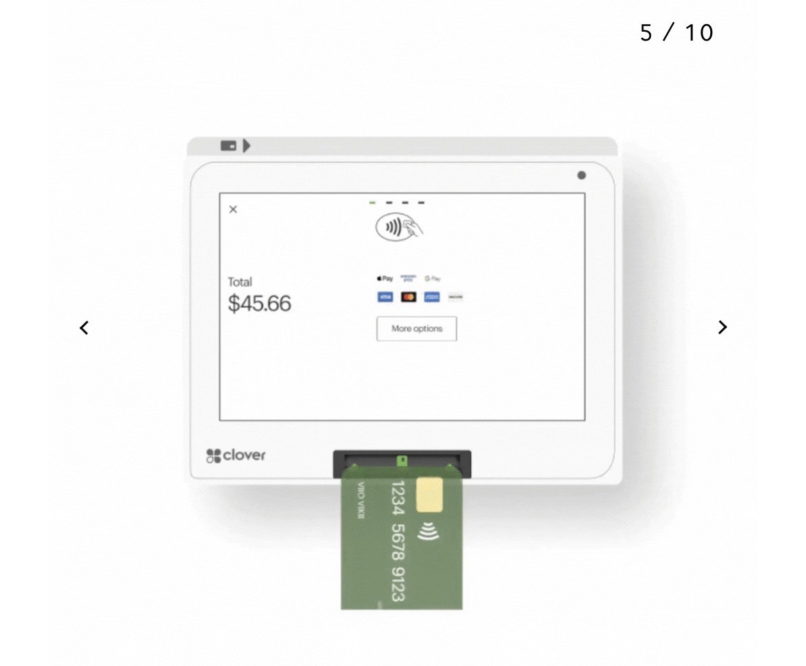 Clover Mini (Generation 3) Smart POS System, Restored To Factory Settings