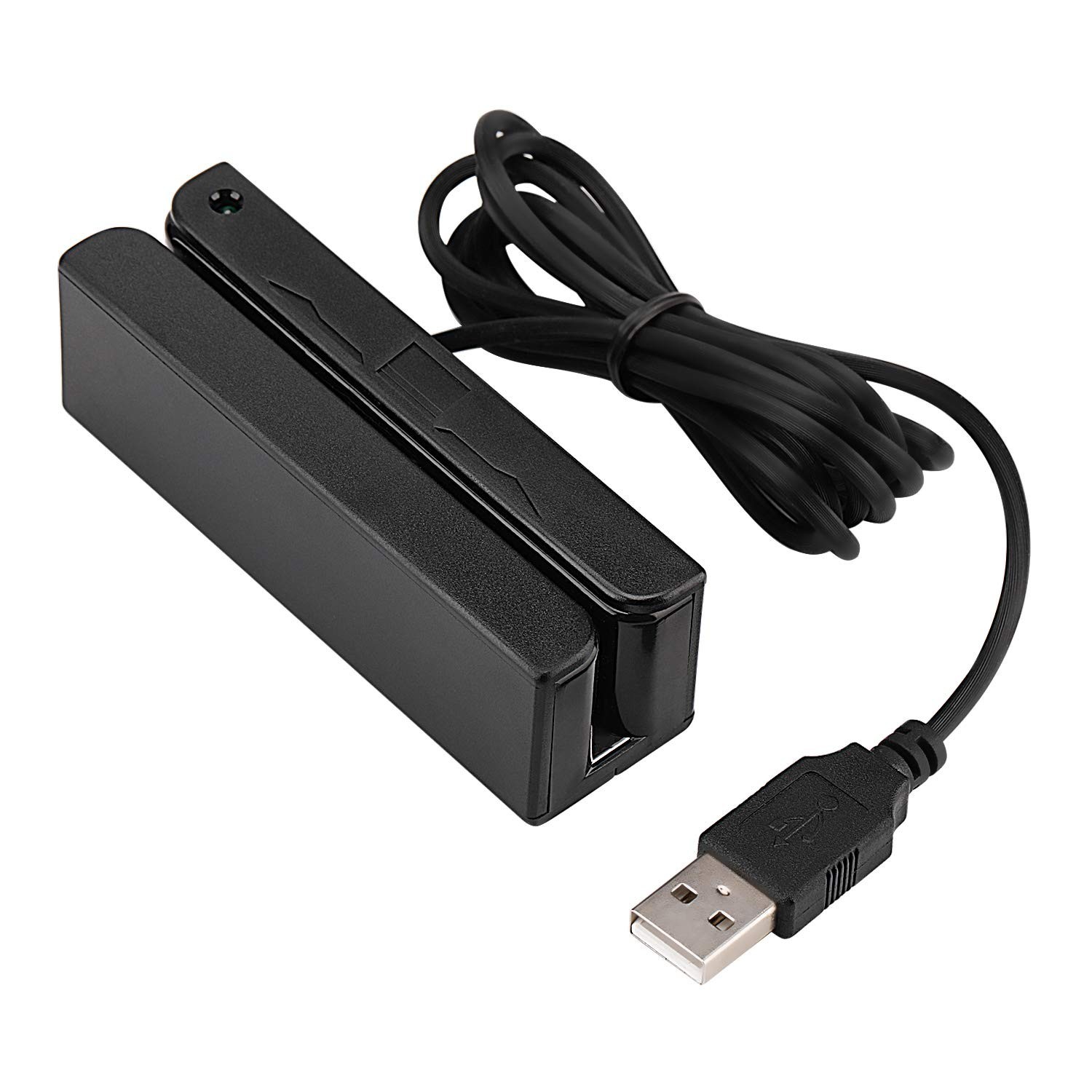 DEFTUN MSR90 USB Magnetic Credit Card Reader Stripe Magstripe Scanner 3
