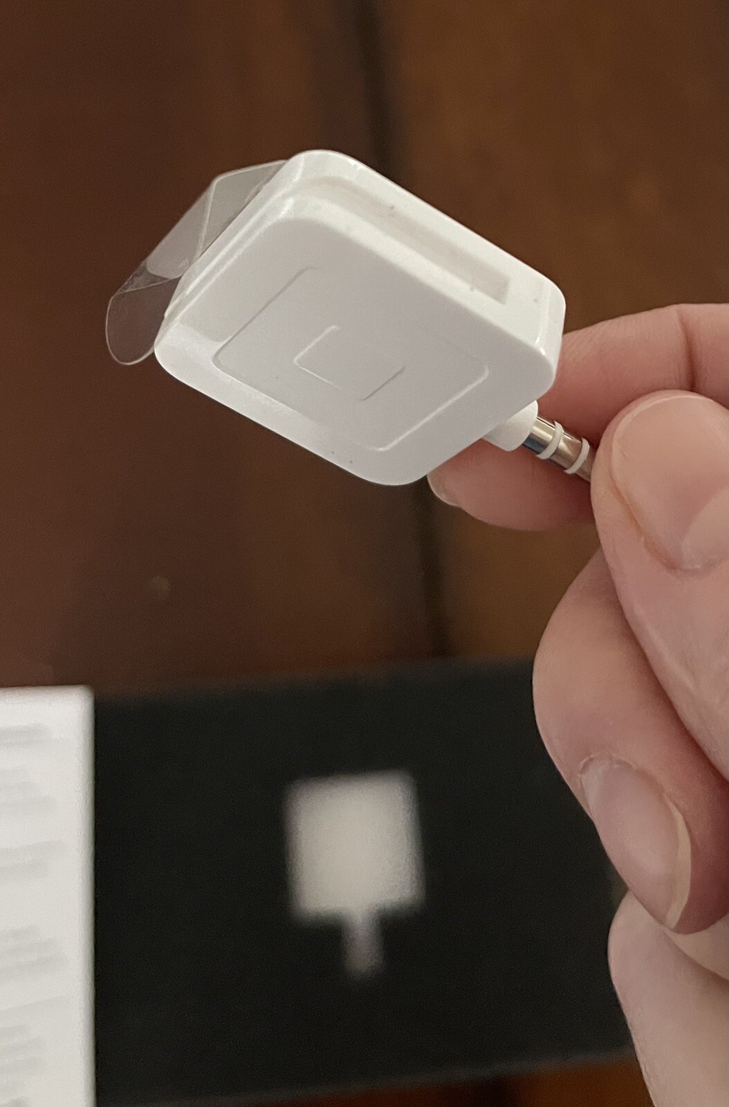 Square A-PKG-0206-01 Credit Debit Card Reader – White for Apple iPhone and…