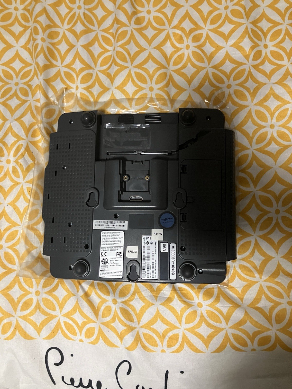 INGENICO iSC TOUCH 480 CARD PAYMENT TERMINAL